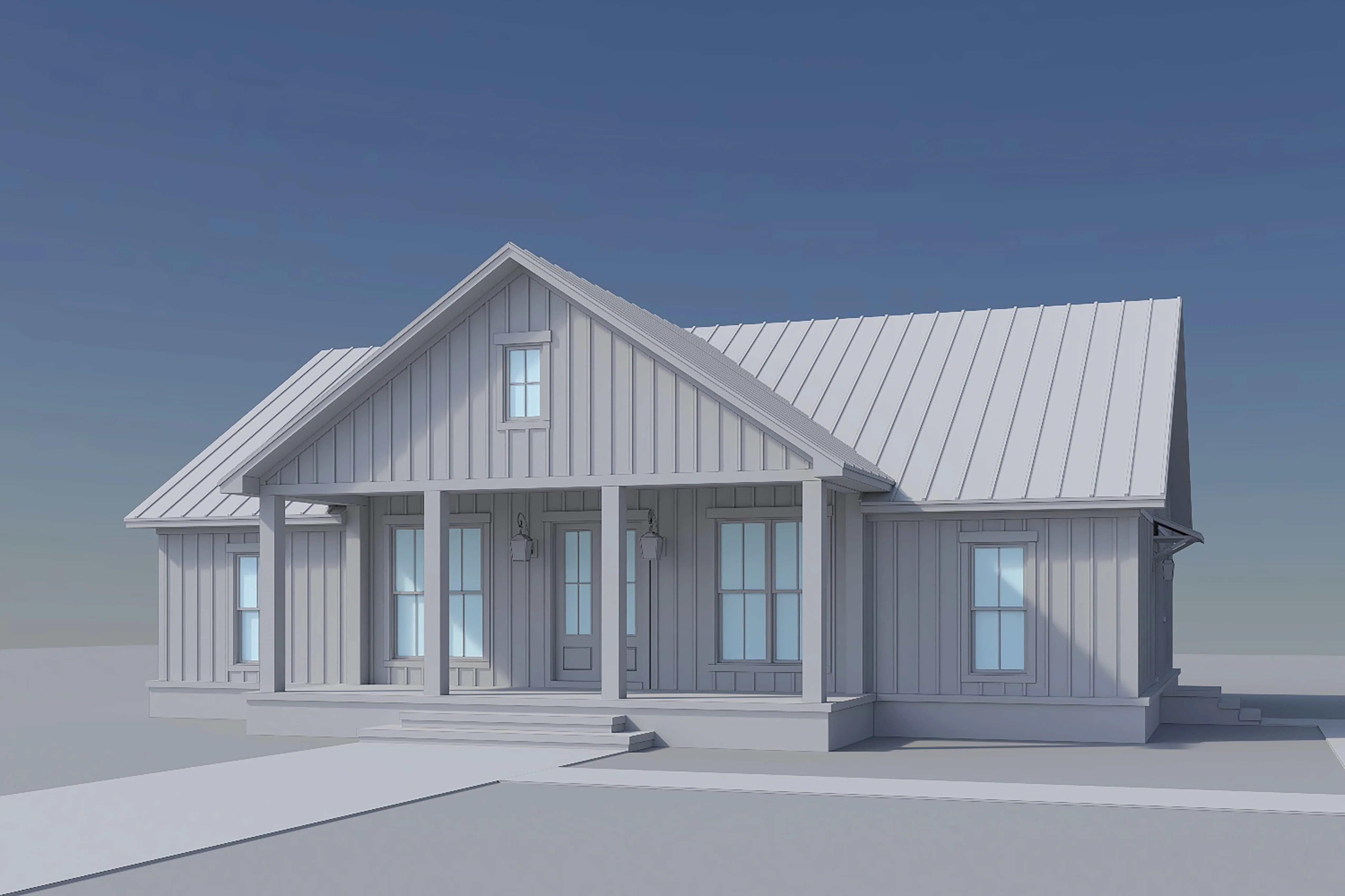 HPZ-26023 Clara Farmhouse Plan - Image 7