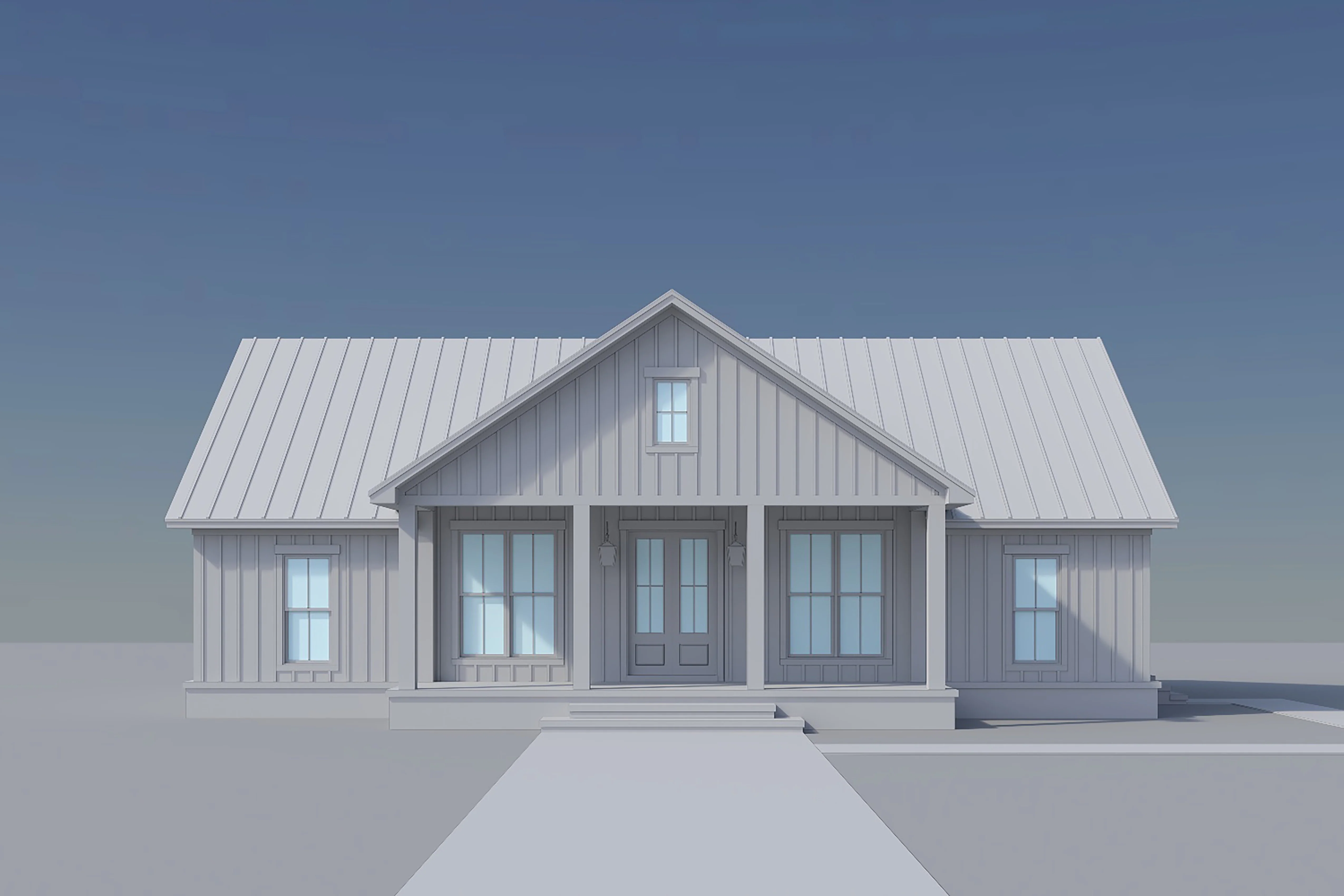HPZ-26023 Clara Farmhouse Plan - Image 8