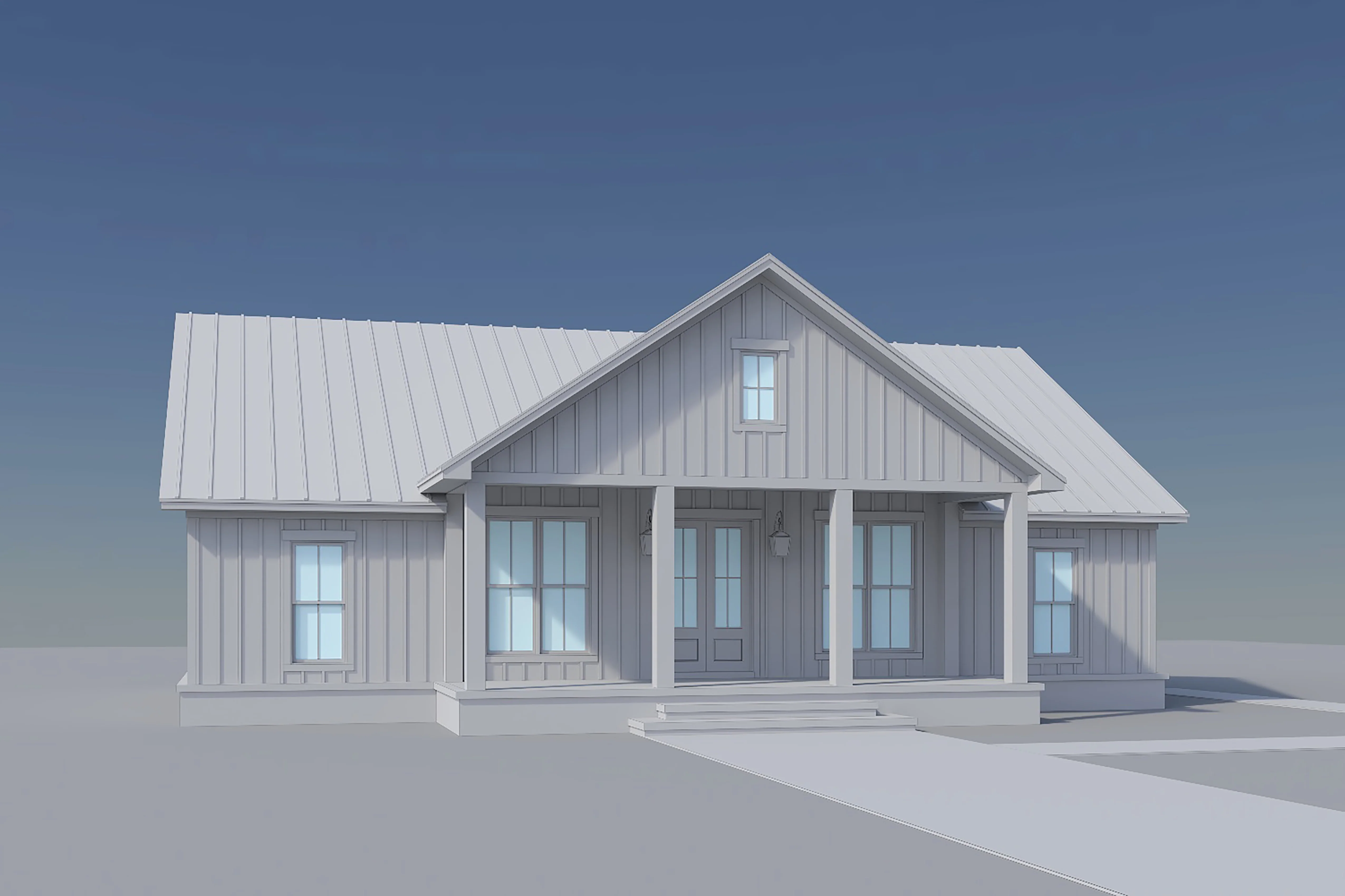 HPZ-26023 Clara Farmhouse Plan - Image 9