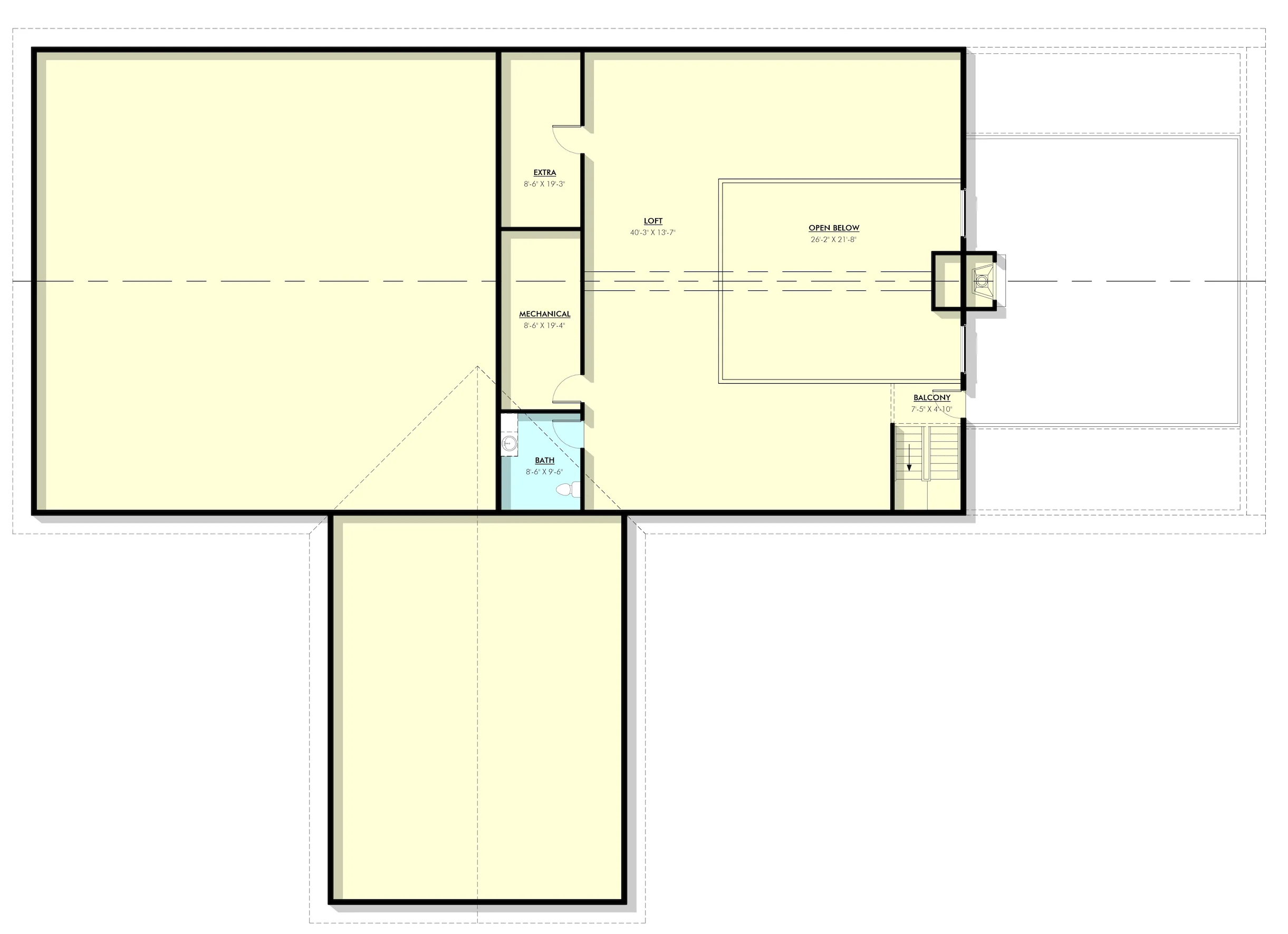 LP-2803 Wickard Barndominium House Plans - Image 10