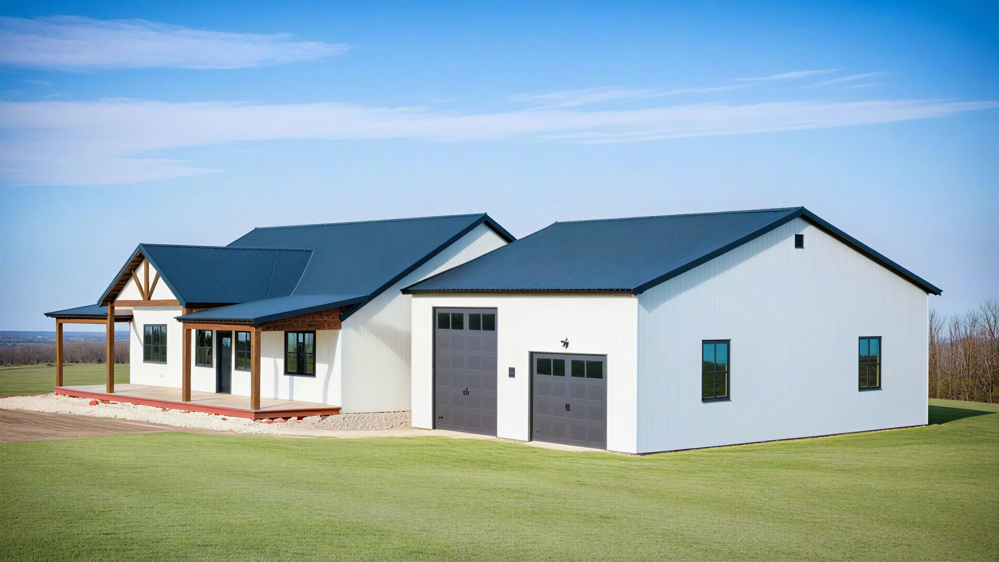 LP-2804-C Caitlyn Barndominium House Plan - Image 3