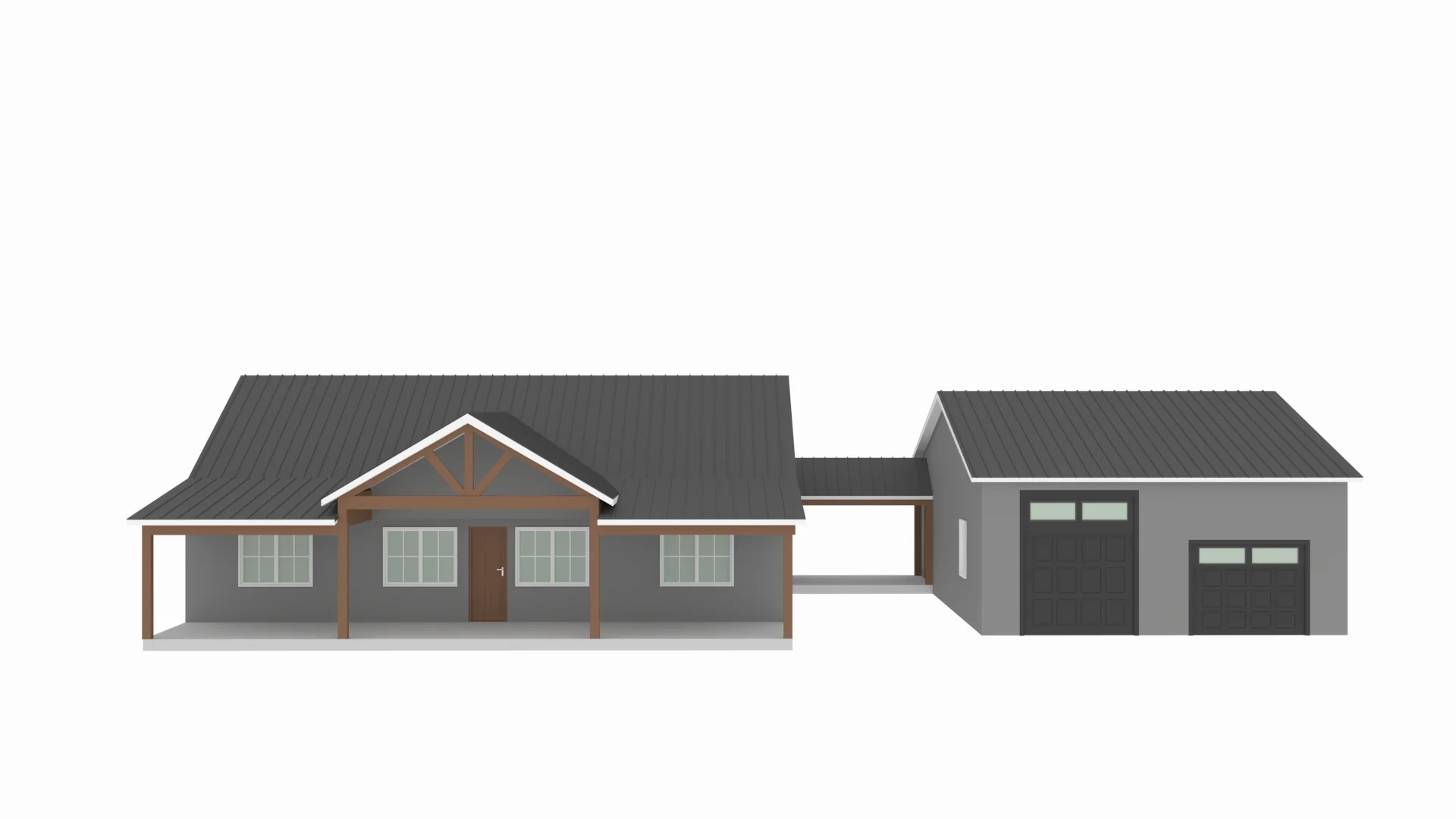 LP-2804-C Caitlyn Barndominium House Plan - Image 6