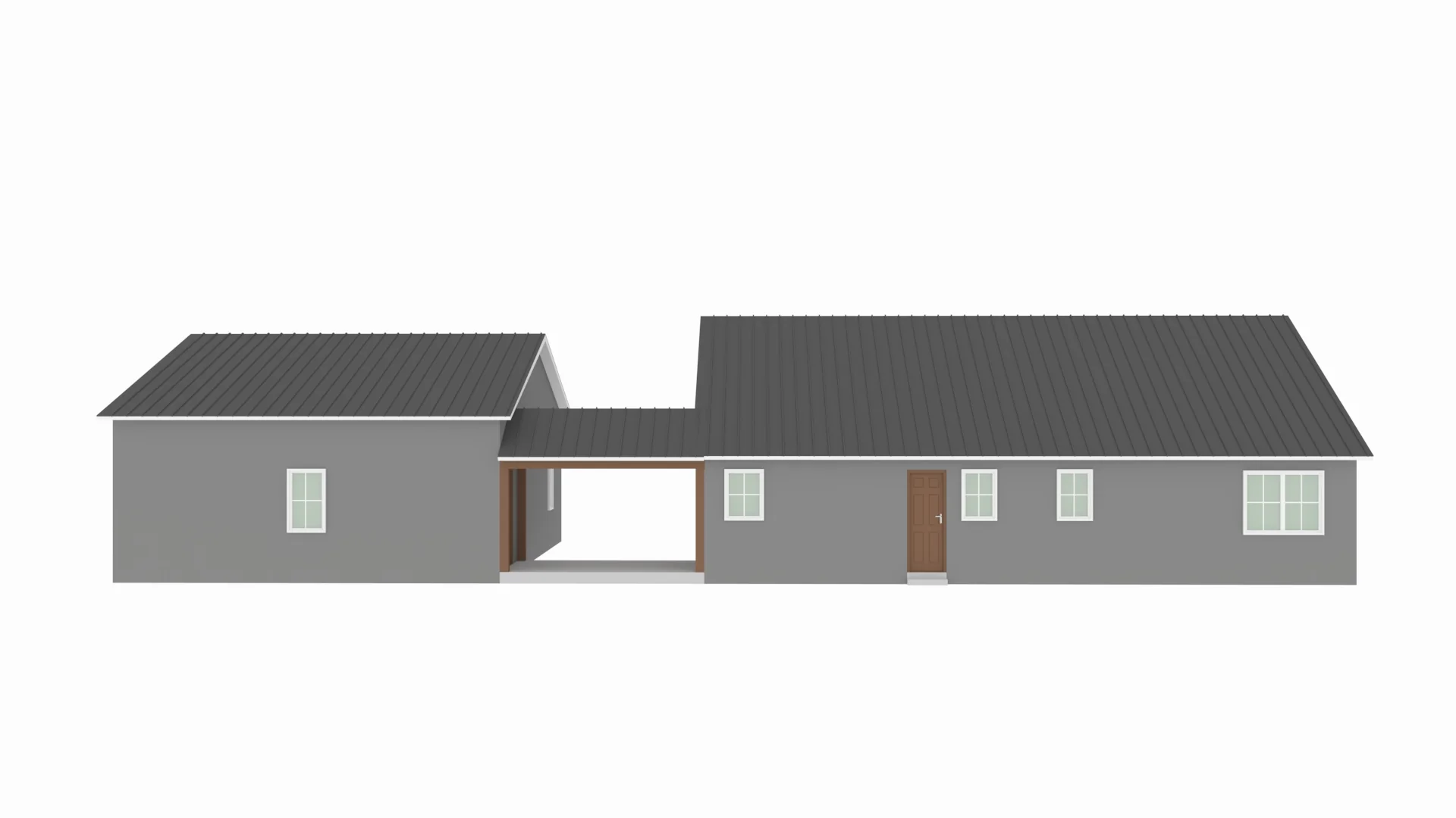 LP-2804-C Caitlyn Barndominium House Plan - Image 8