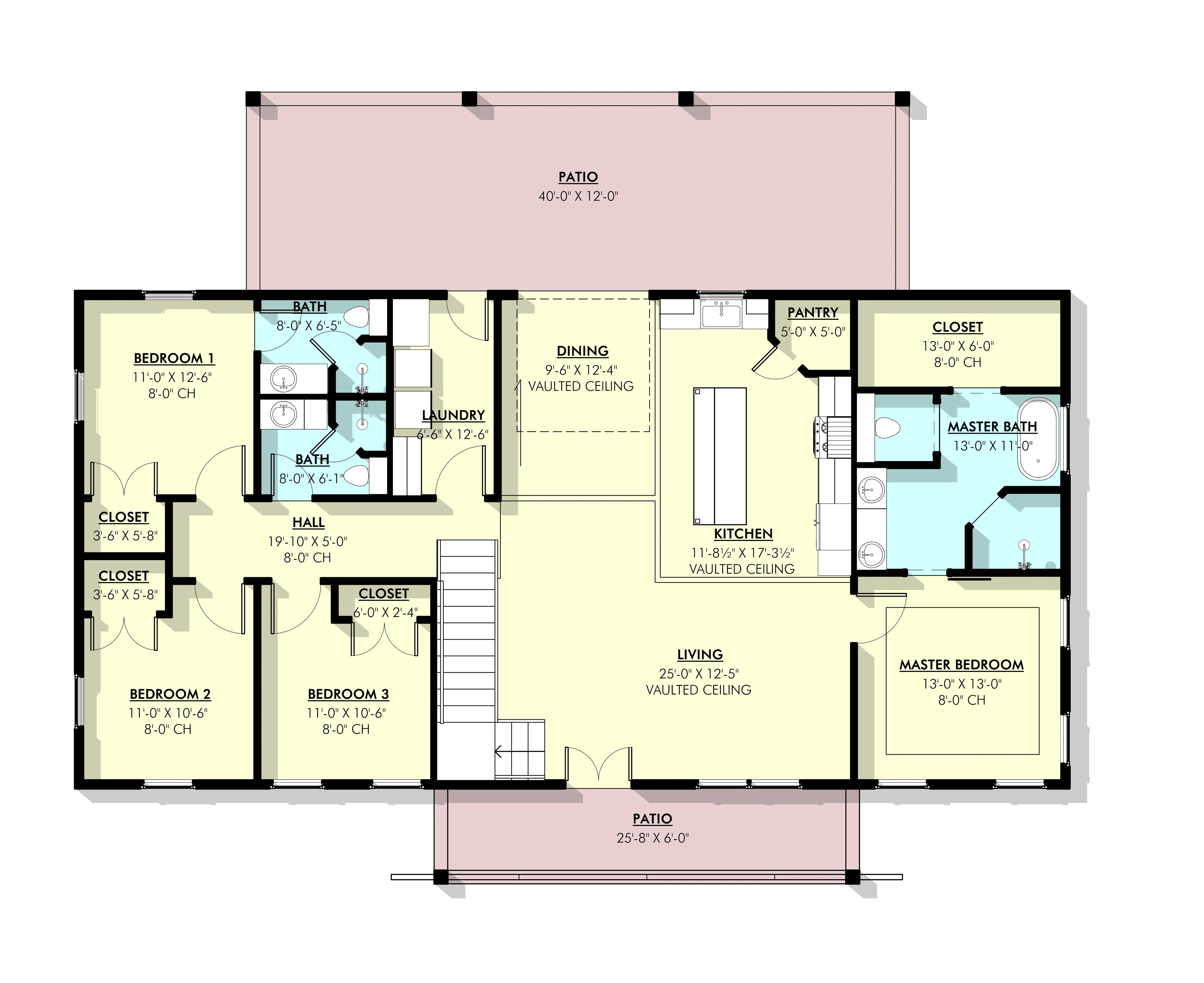 LP-2807 Wescott Barndominium House Plans - Image 7