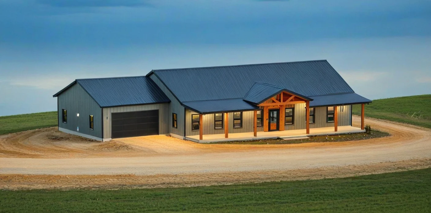 LP-3201 Zephyr Barndominium House Plan - Image 3