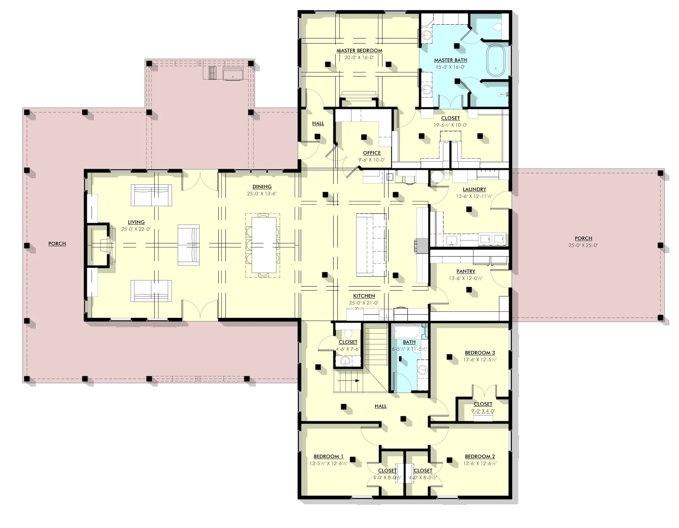 LP-3209 Leanos Barndominium House Plan - Image 5