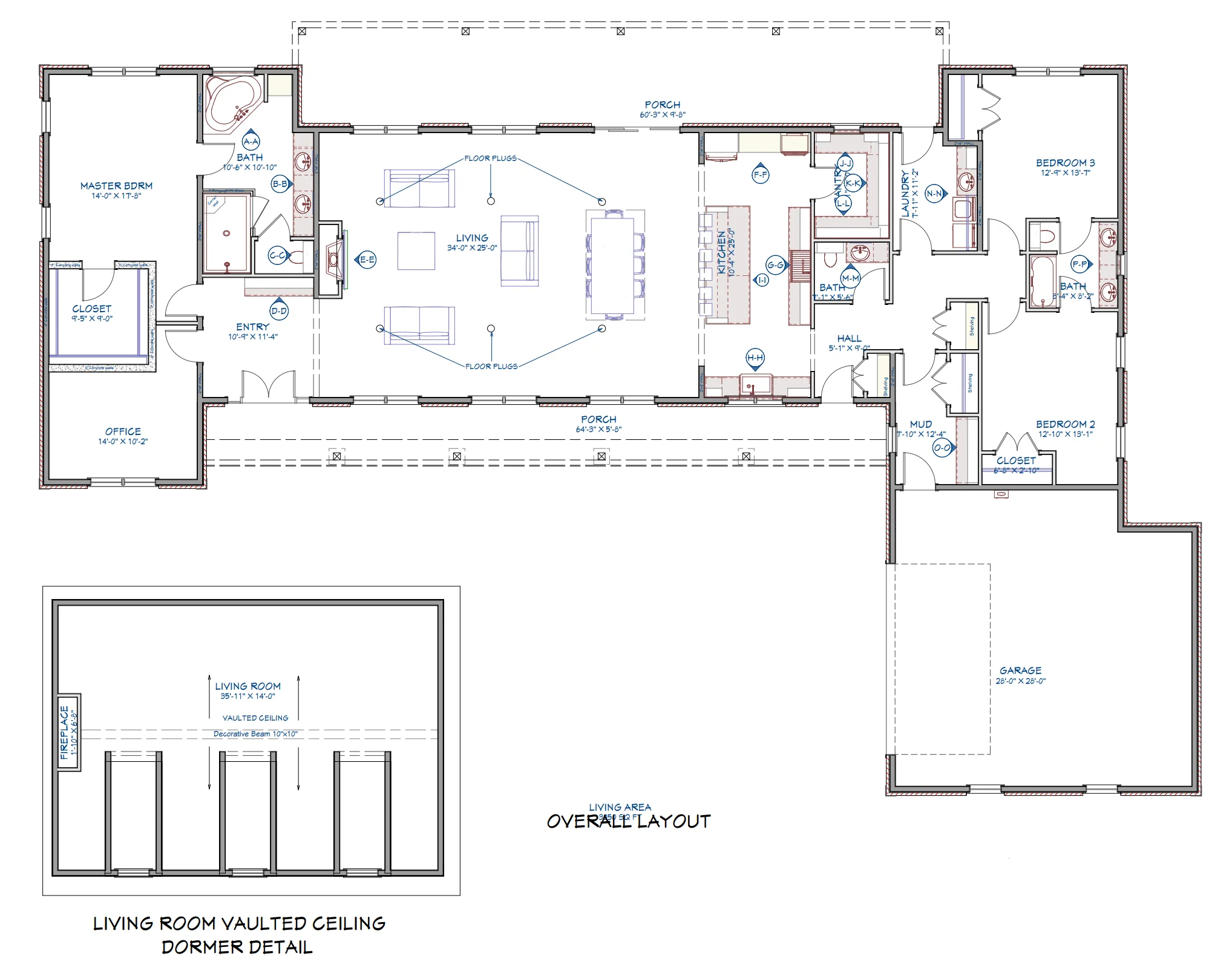 LP-71012 Rhett Barndominium House Plan - Image 3