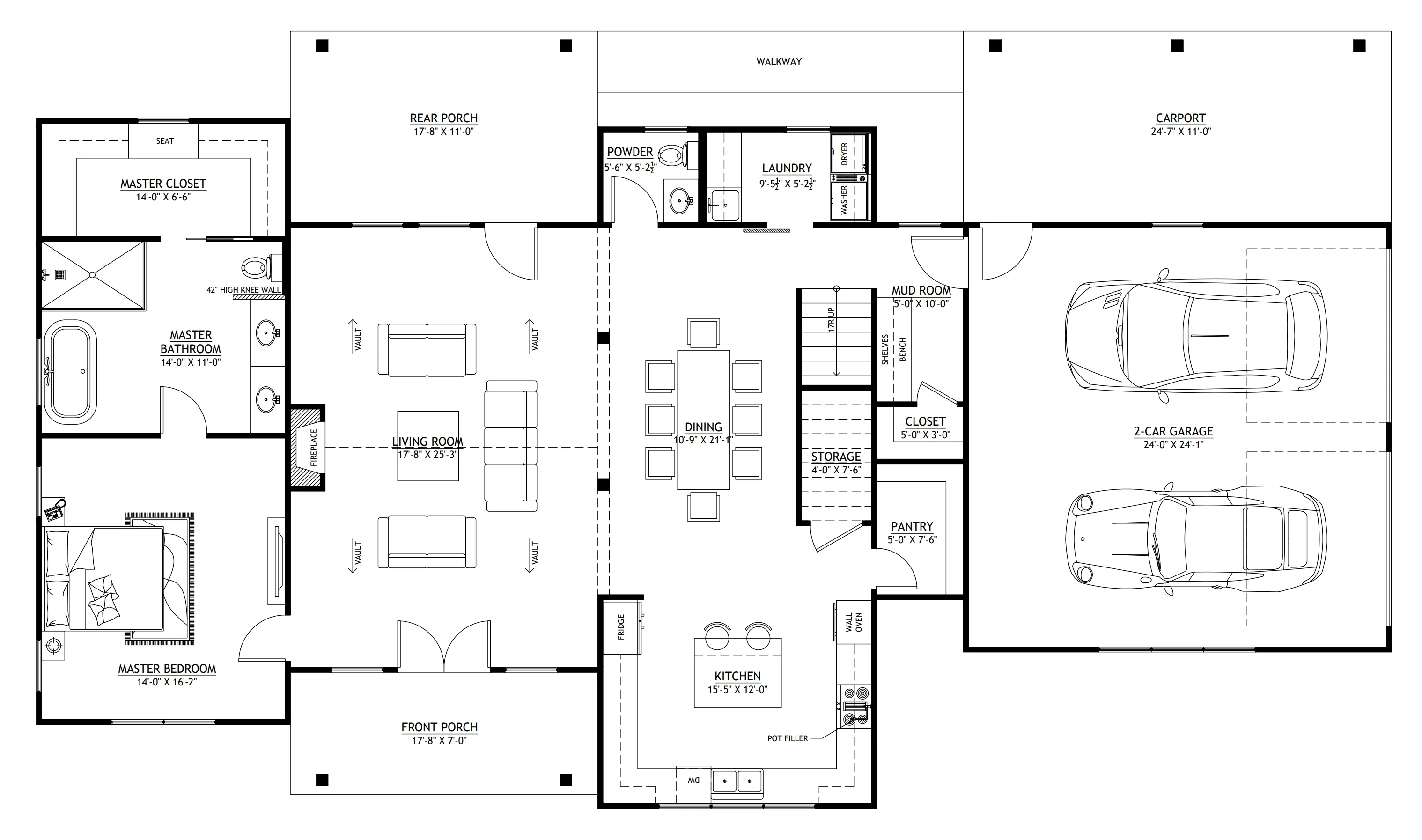 LS-42002-L Levi Barndominium House Plan - Image 13
