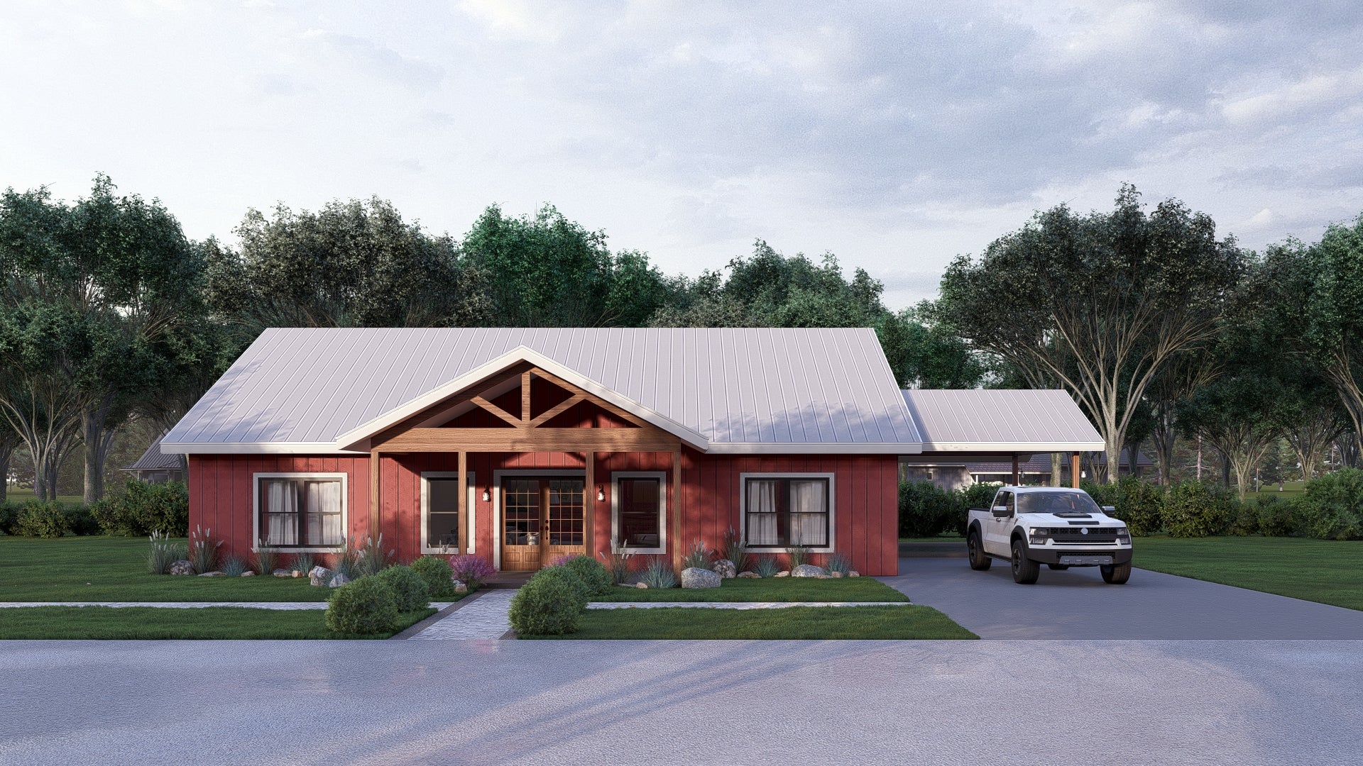 PL-2806 Bilbrey Barndominium House Plans - Image 4