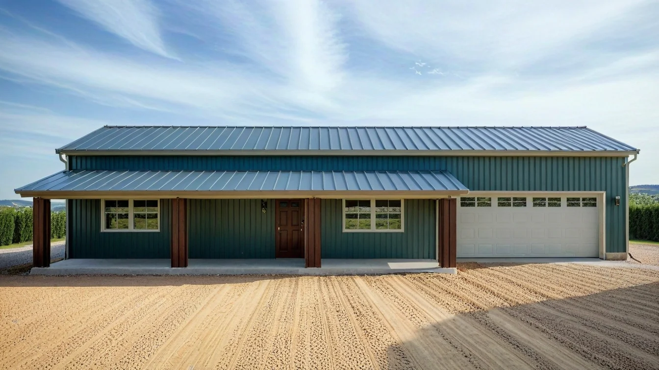 PL-2808 Paris Barndominium House Plan - Image 3