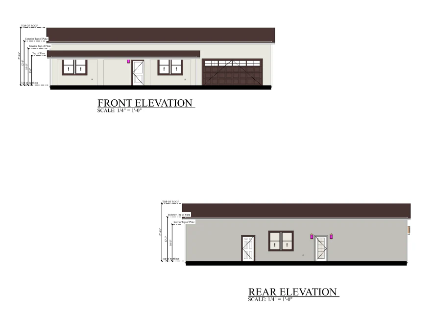 PL-2808 Paris Barndominium House Plan - Image 5