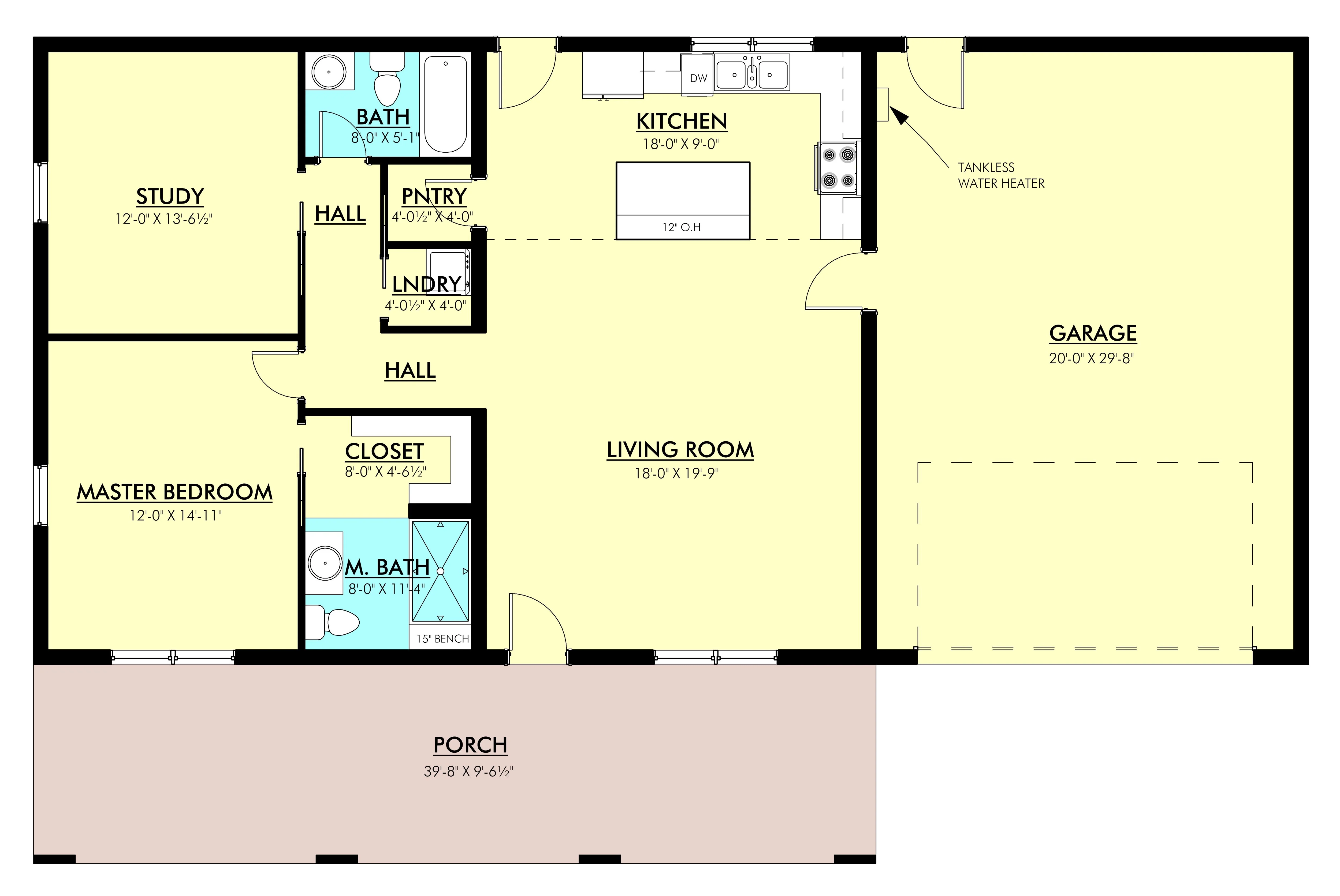 PL-2808 Paris Barndominium House Plan - Image 6