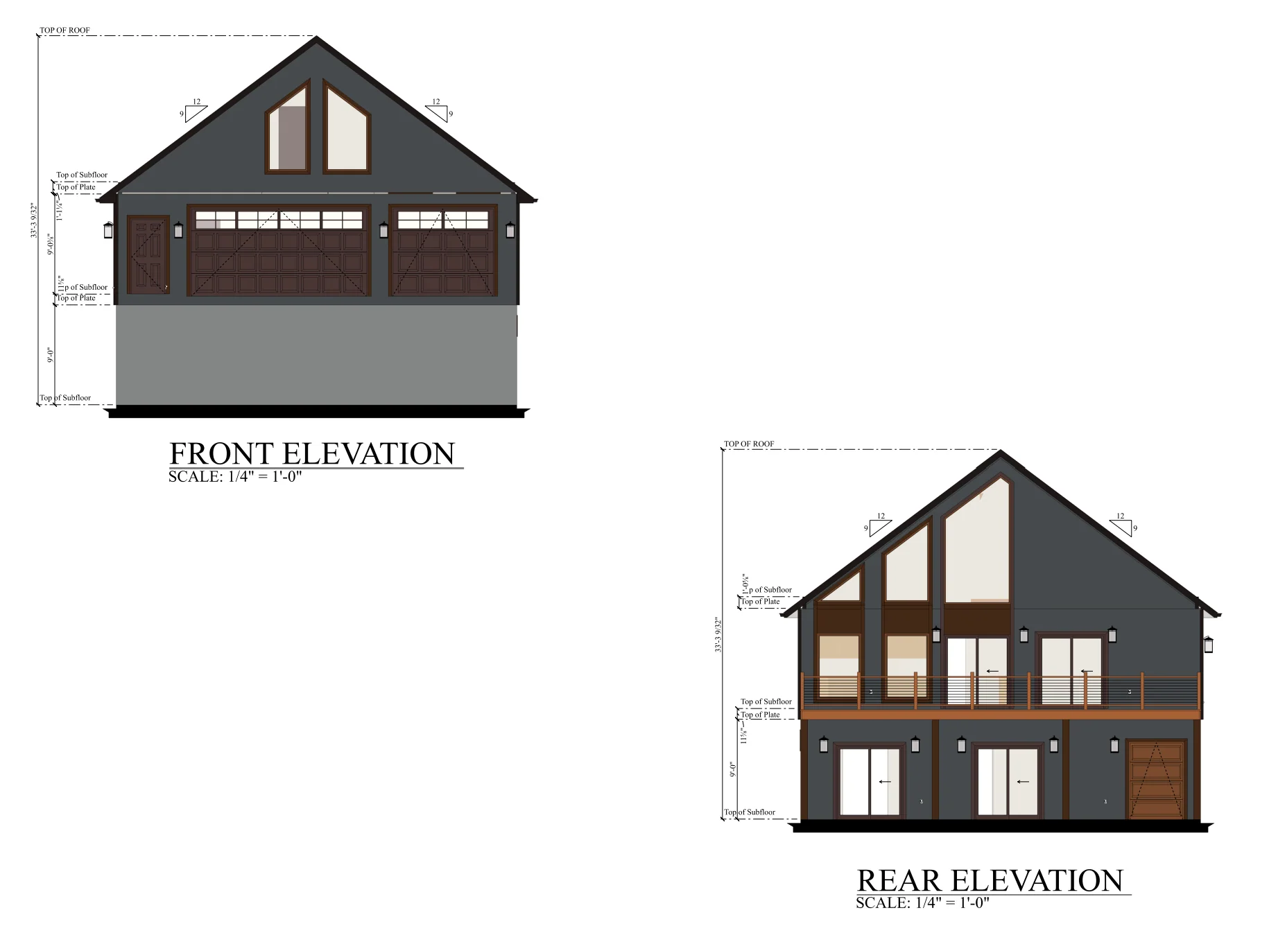 PL-2813 Lakeview Barndominium House Plan - Image 7