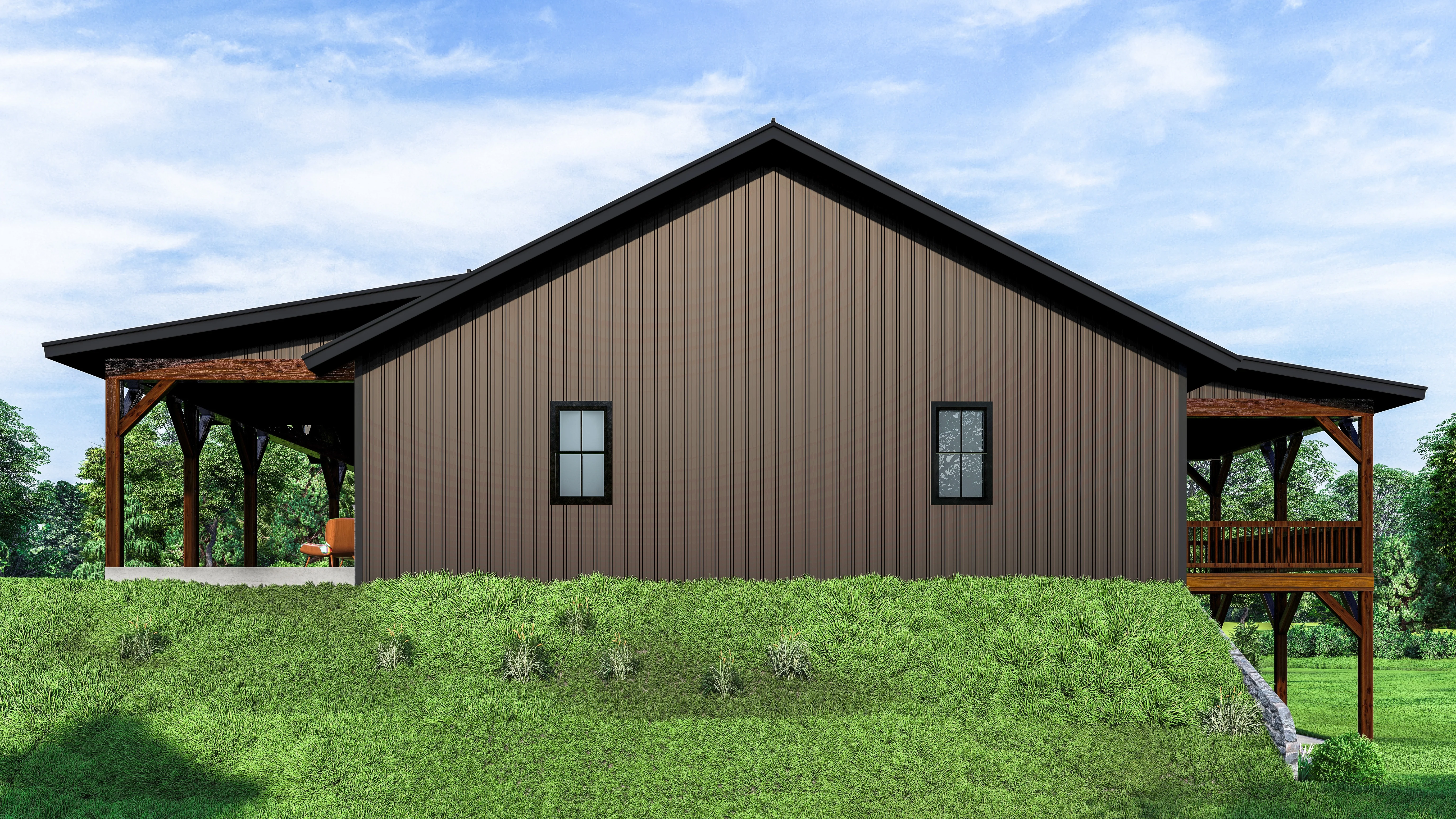 PL-2815 Travis Barndominium House Plan - Image 12
