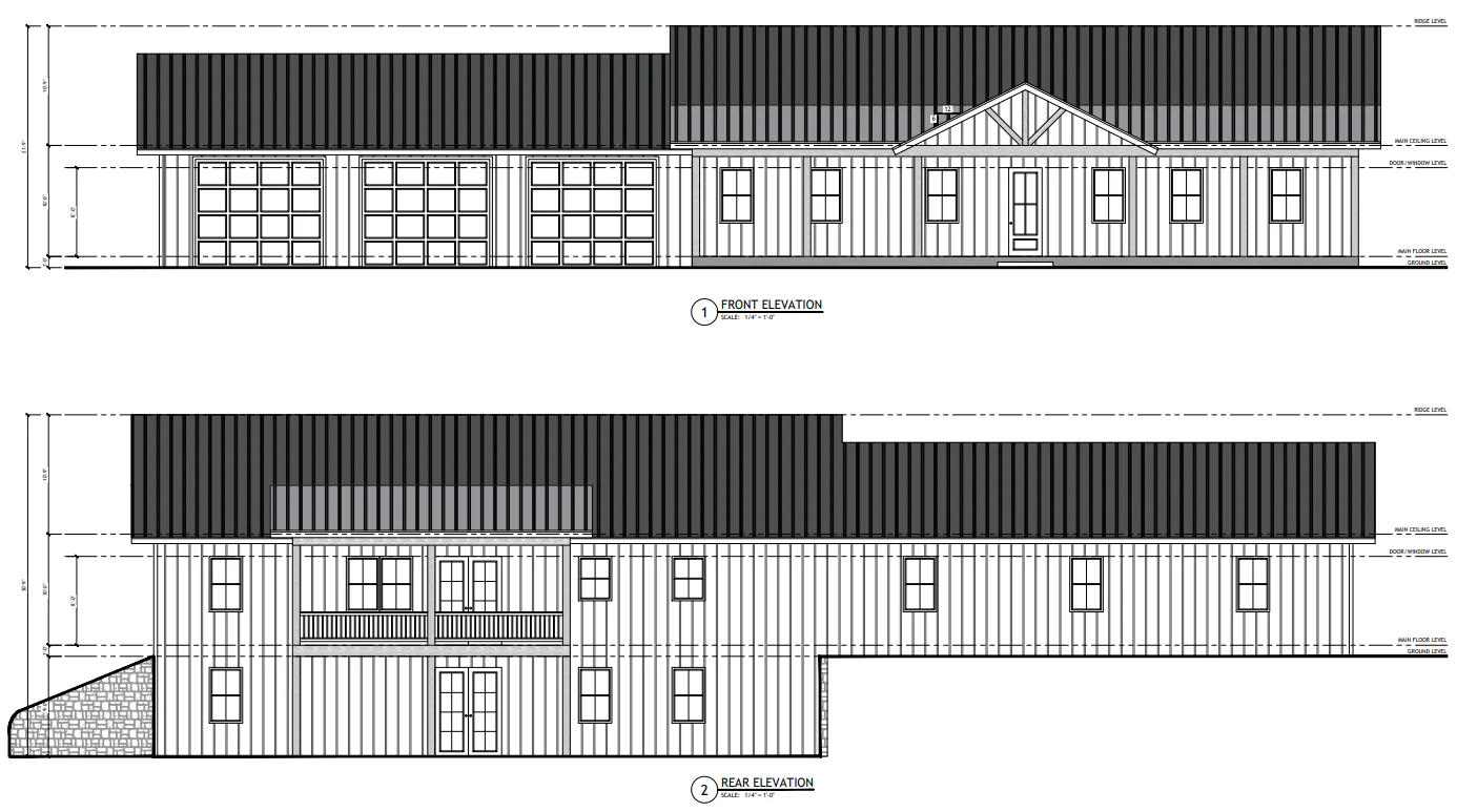 PL-2815 Travis Barndominium House Plan - Image 18