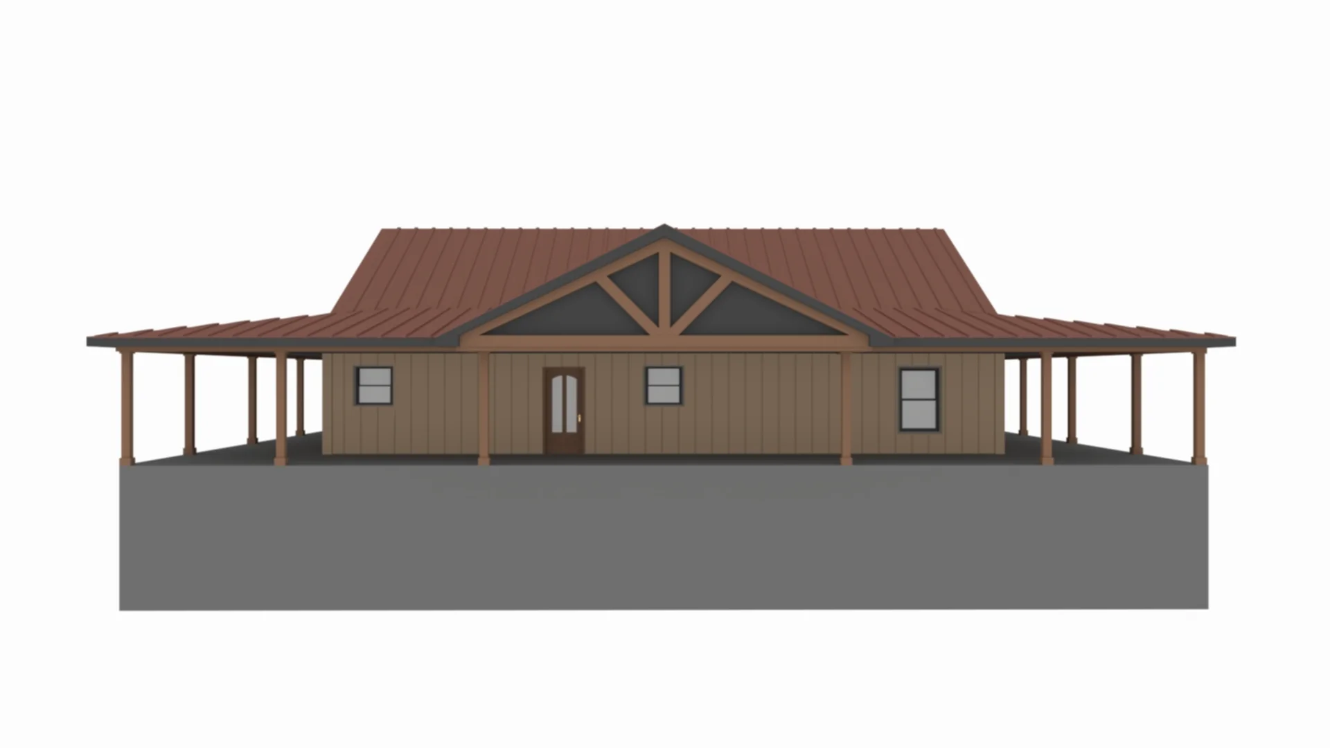 PL-2817 Randi Barndominium House Plan - Image 3