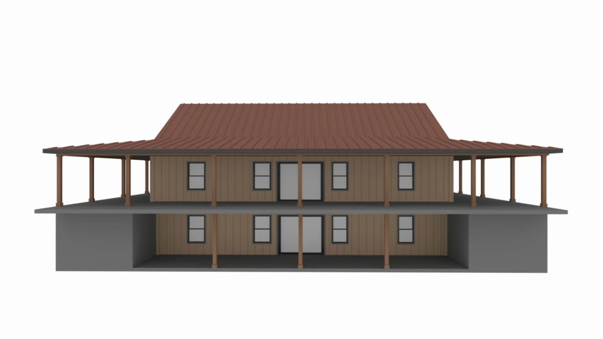 PL-2817 Randi Barndominium House Plan - Image 5