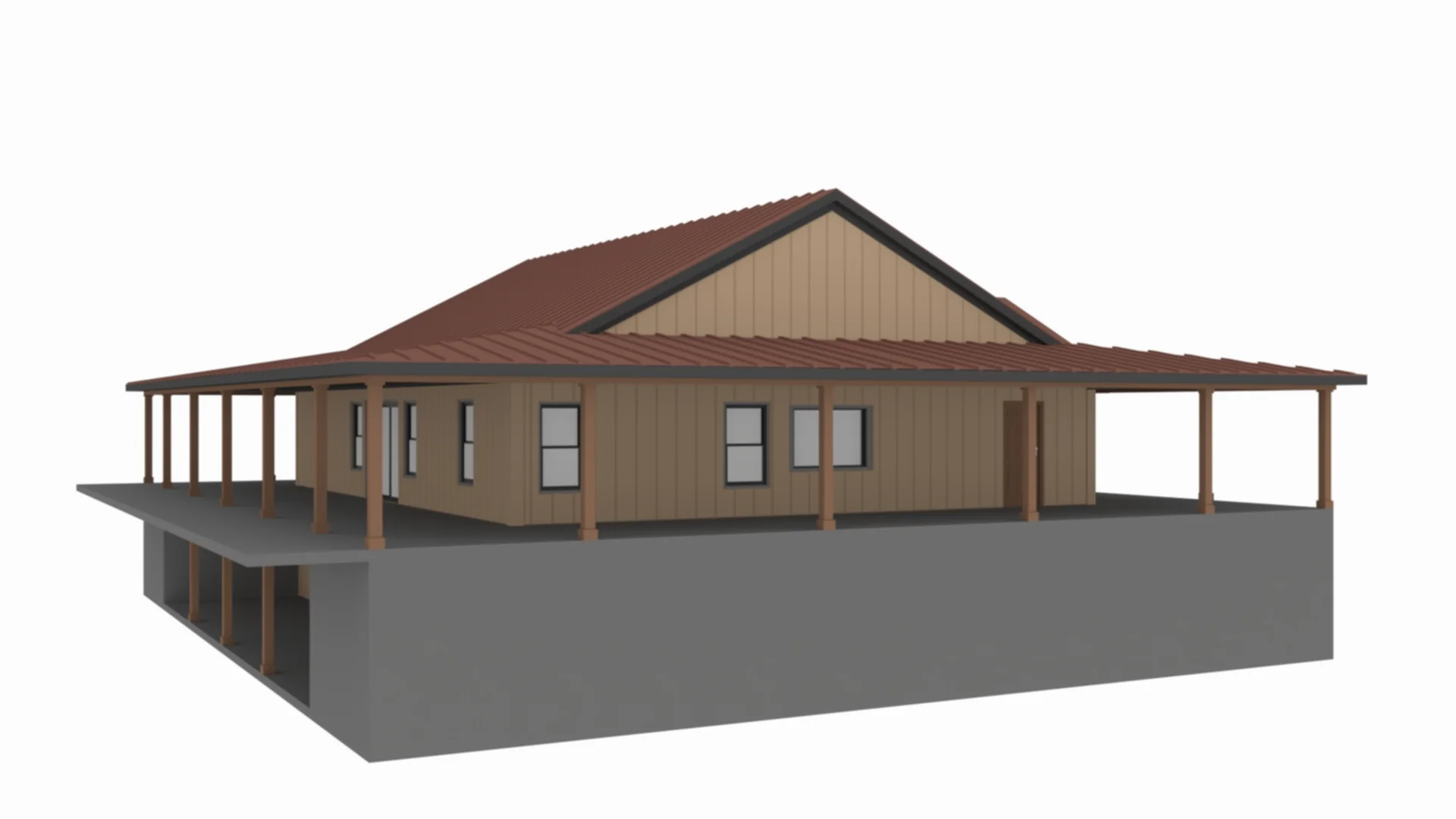 PL-2817 Randi Barndominium House Plan - Image 6
