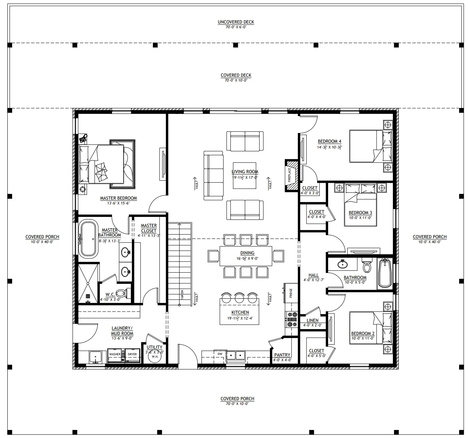 PL-2817 Randi Barndominium House Plan - Image 9
