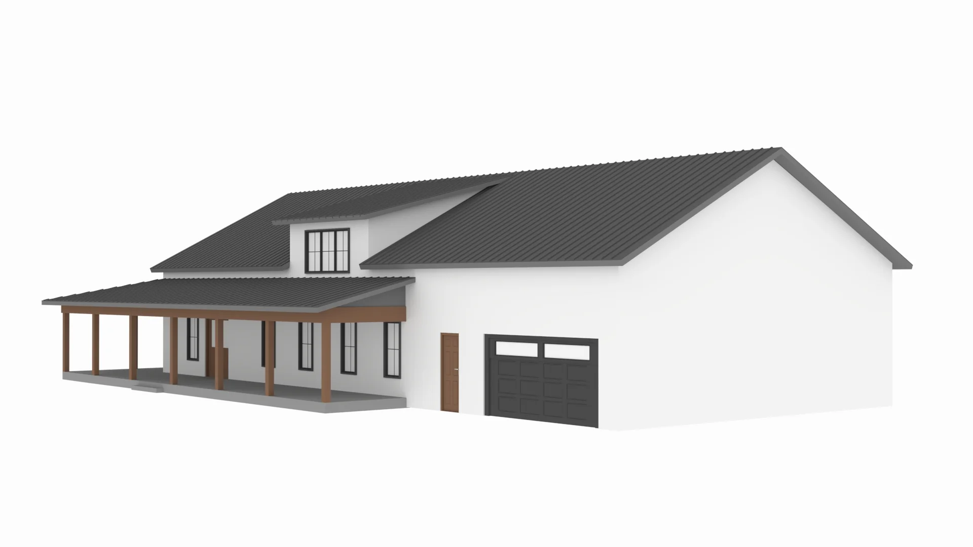 PL-2819 Hampton Barndominium House Plan - Image 17