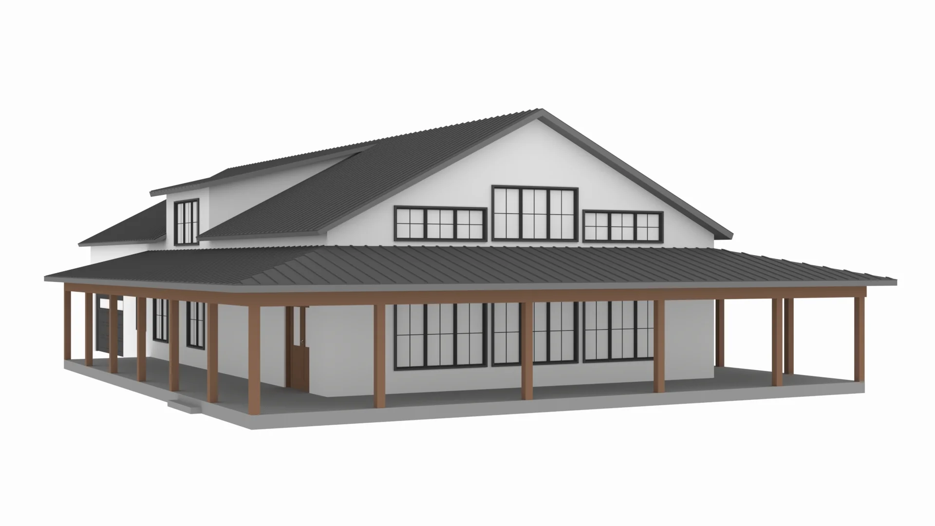 PL-2819 Hampton Barndominium House Plan - Image 19