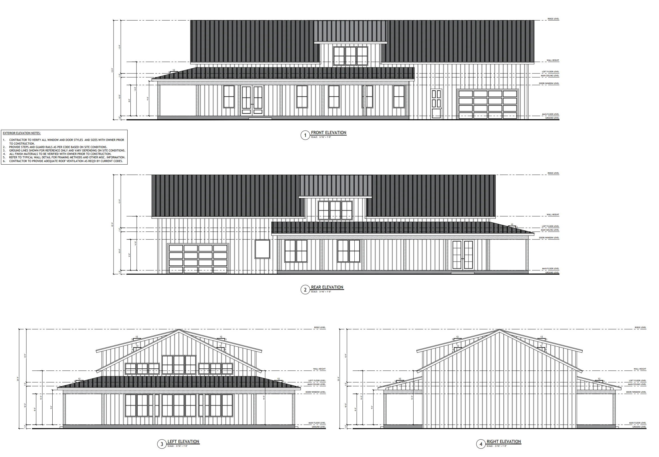 PL-2819 Hampton Barndominium House Plan - Image 20