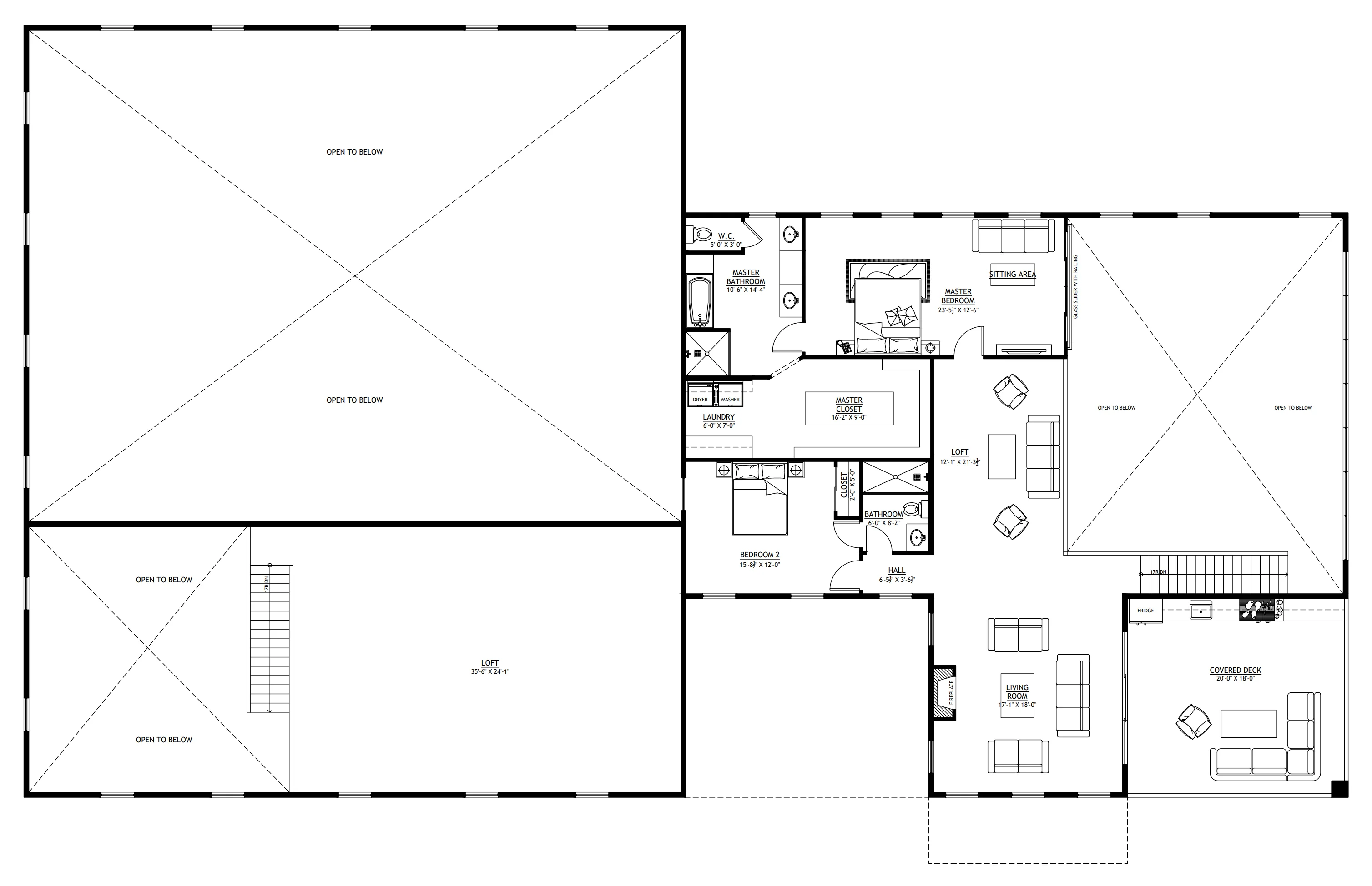 PL-2822 Gary Barndominium House Plan - Image 13