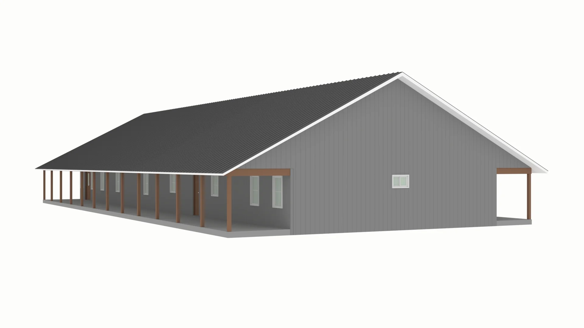 PL-2823 Helen Barndominium House Plan - Image 7