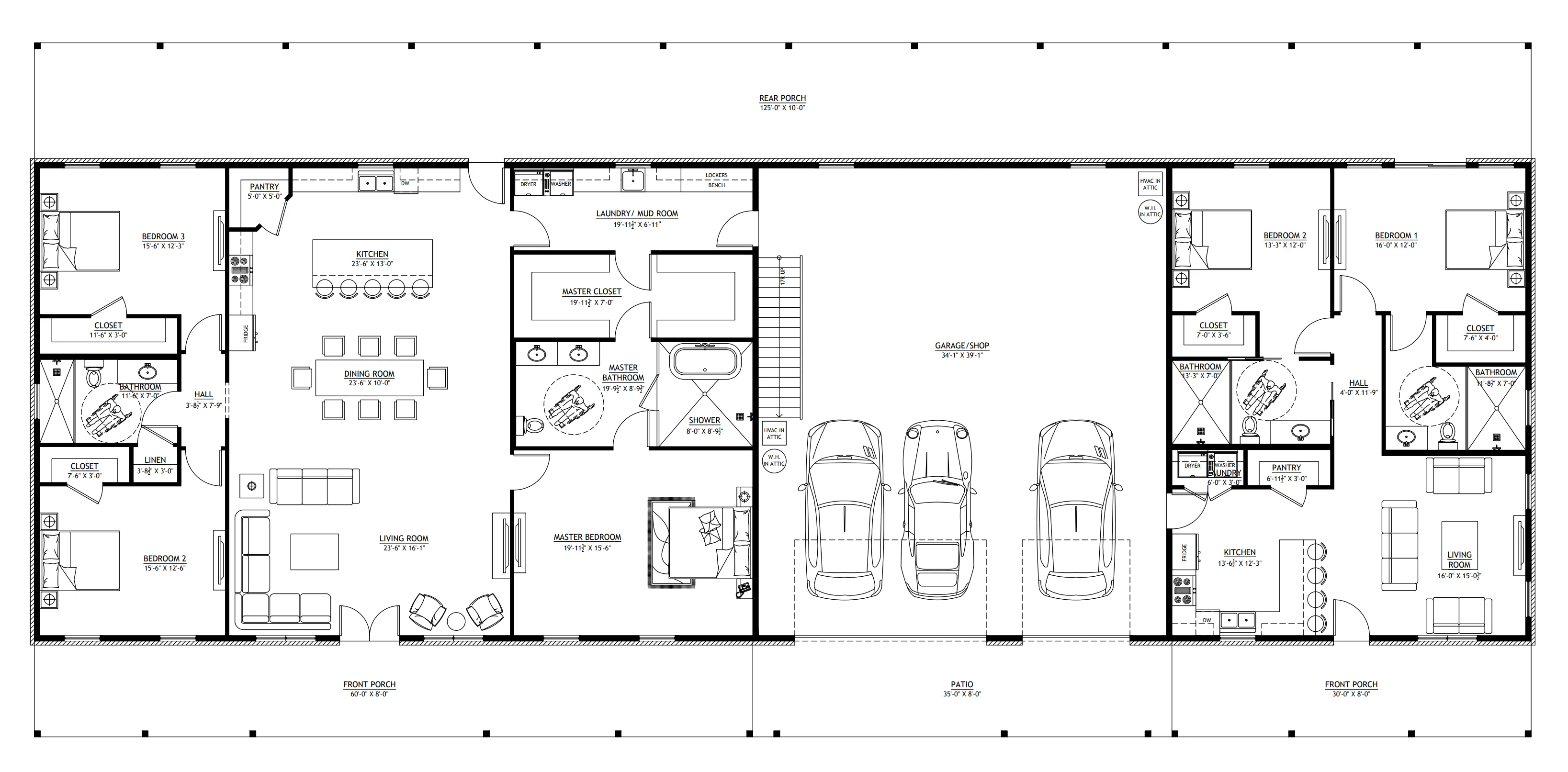 PL-2823 Helen Barndominium House Plan - Image 8