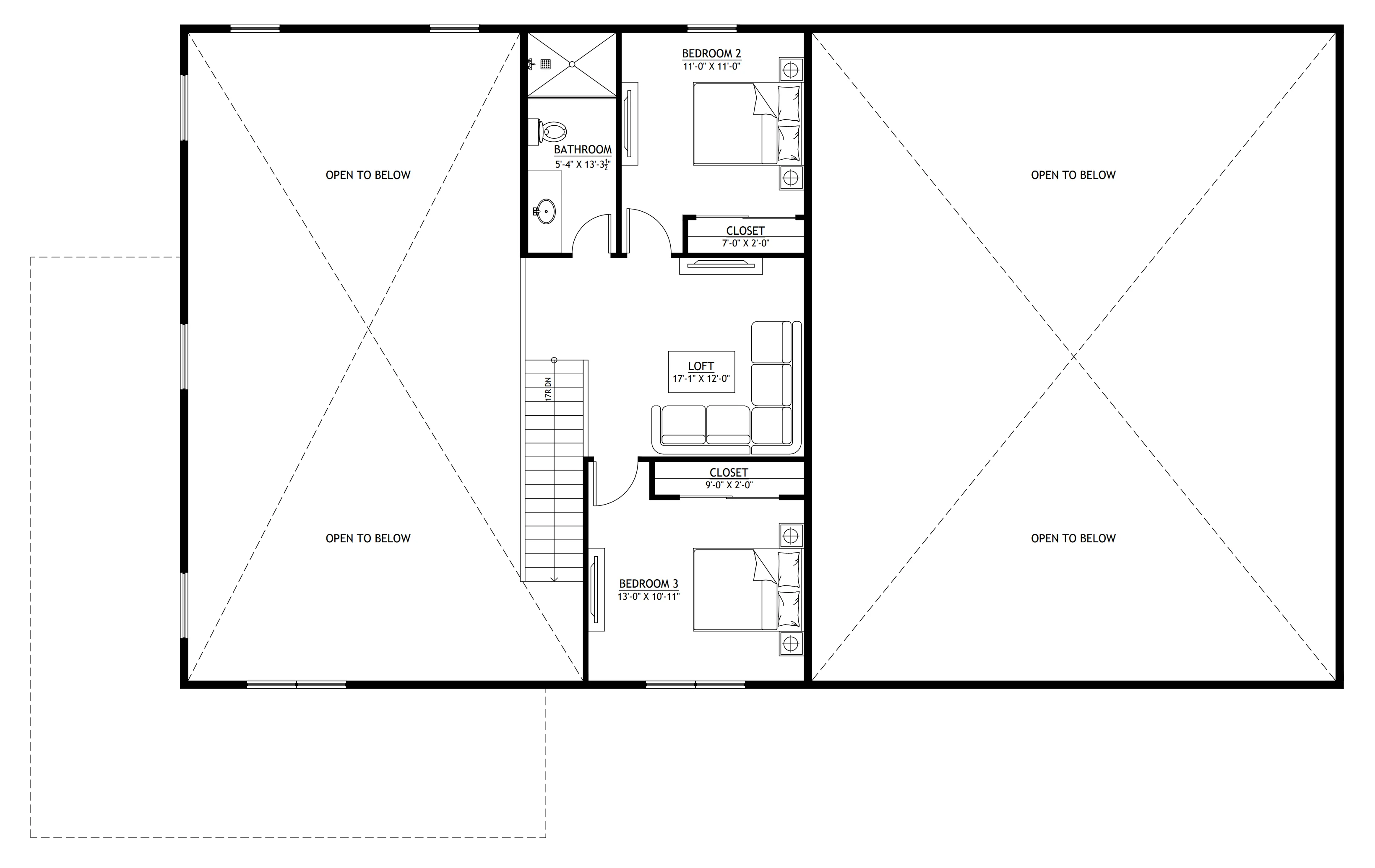 PL-2825 Reed Barndominium House Plan - Image 10