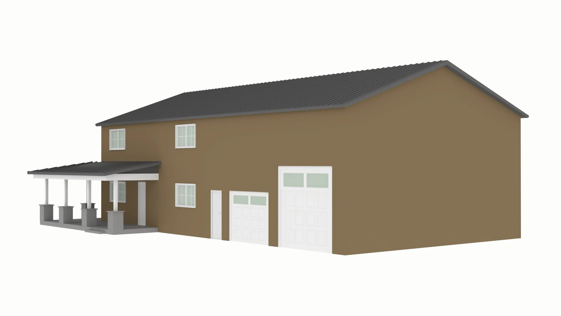 PL-2825 Reed Barndominium House Plan - Image 5
