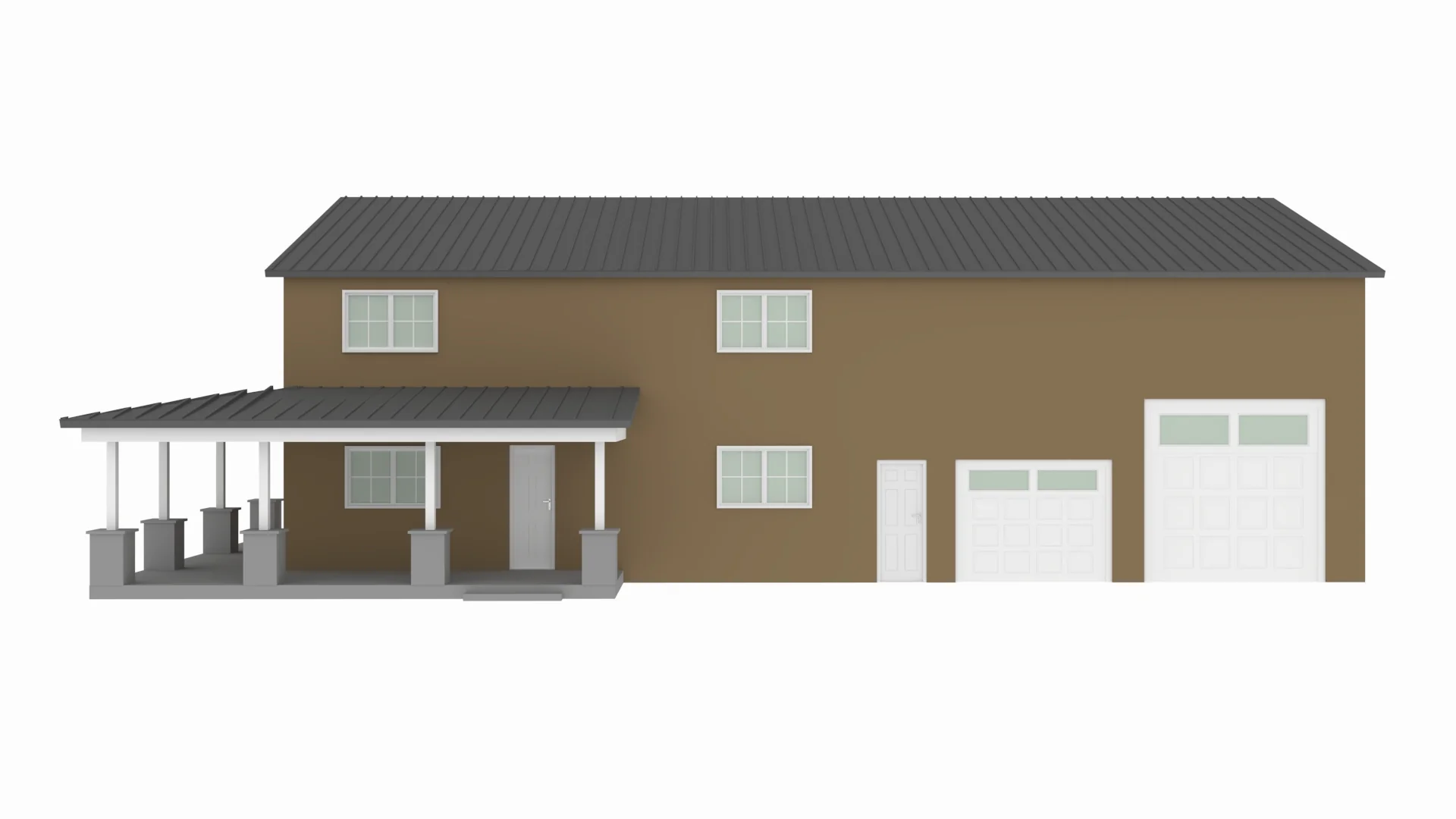 PL-2825 Reed Barndominium House Plan - Image 7