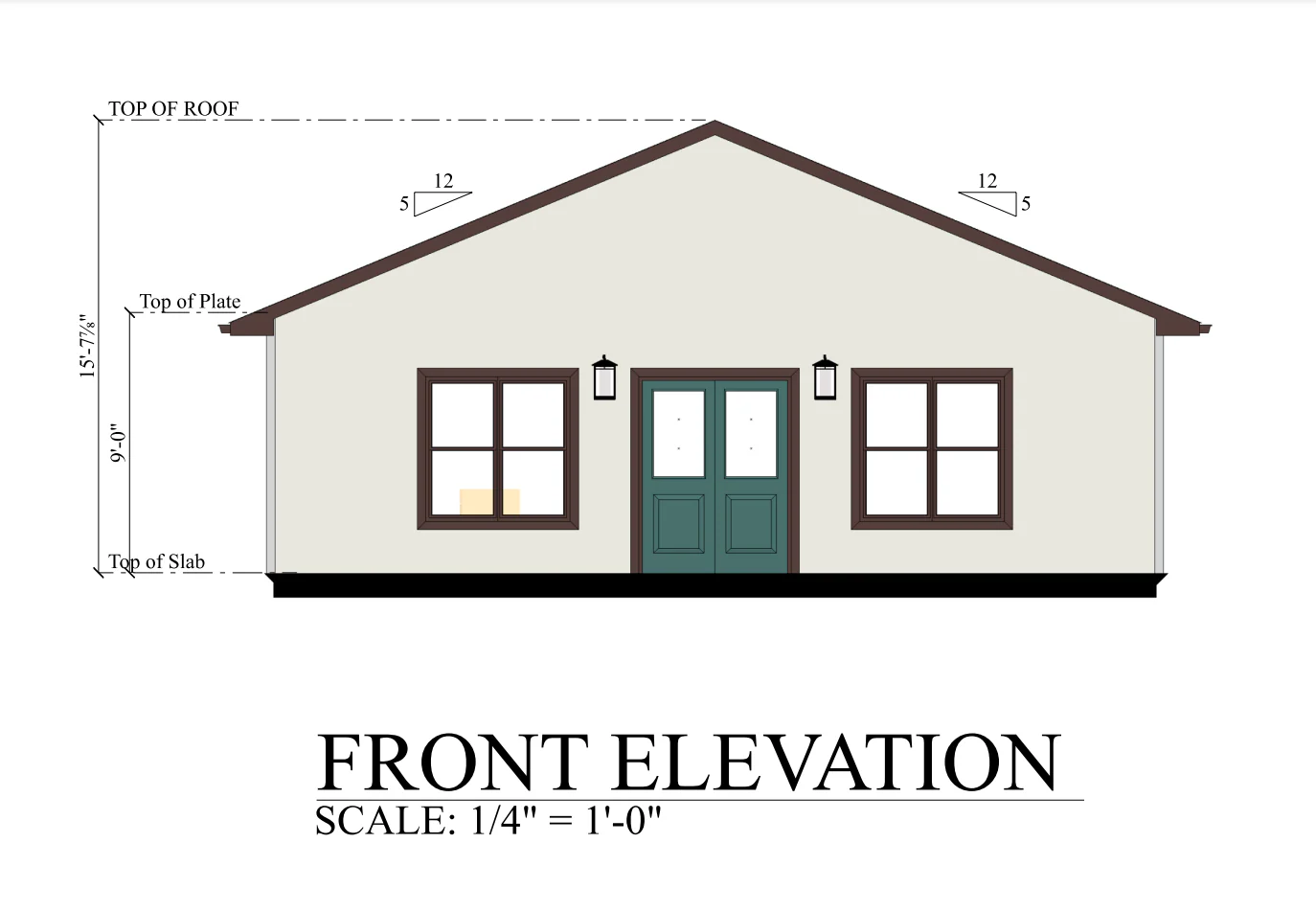 PL-3204 Atticus Barndominium House Plan - Image 3