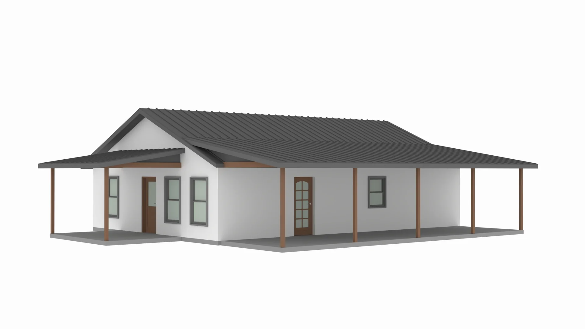 PL-60001-A Adair Barndominium House Plan - Image 10