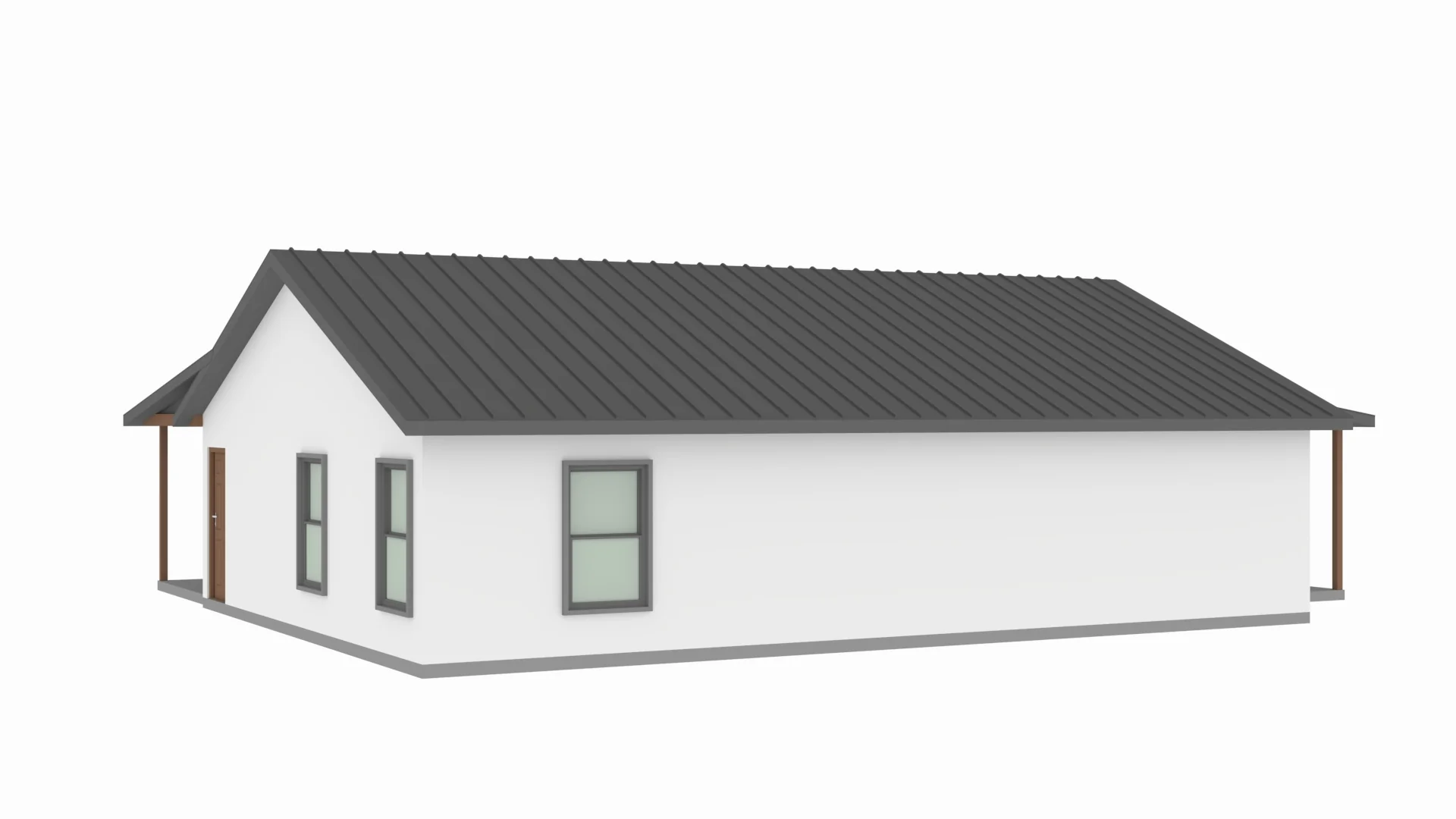 PL-60001-A Adair Barndominium House Plan - Image 11