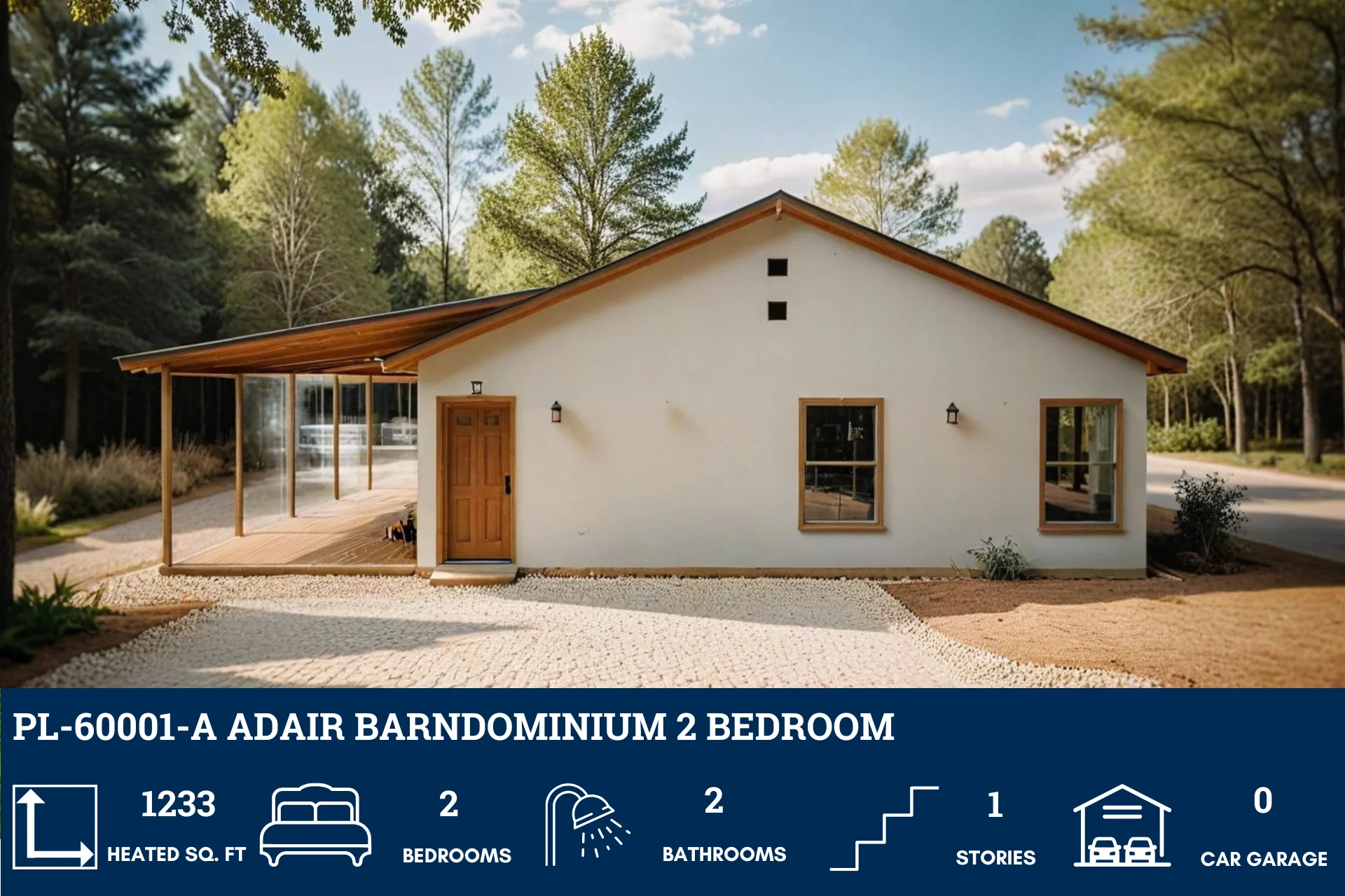 PL-60001-A Adair Barndominium House Plan - Image 6