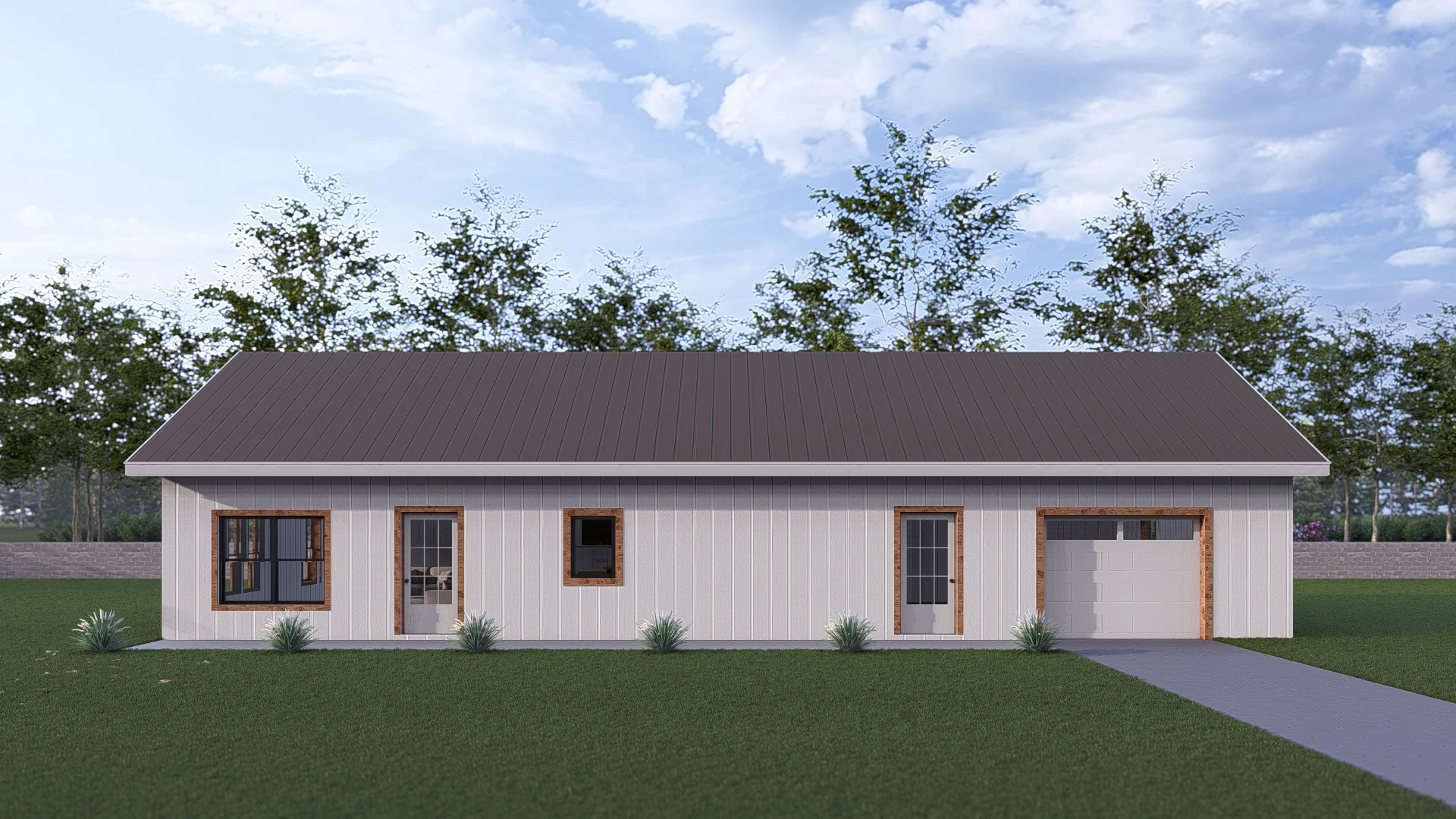 PL-60004 Marion Barndominium House Plan - Image 3