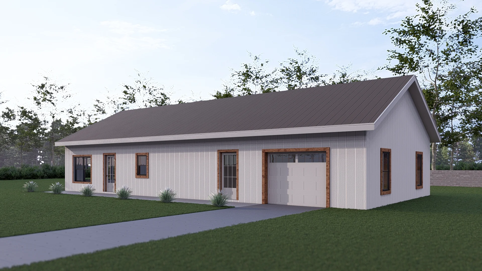 PL-60004 Marion Barndominium House Plan - Image 4