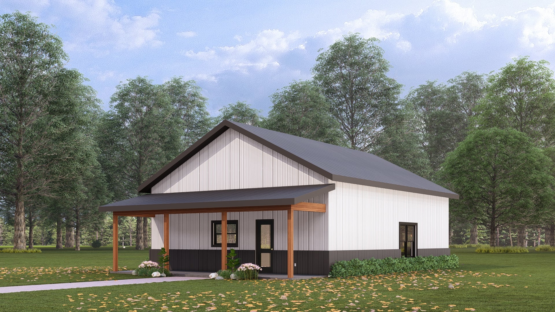 PL-60107 Iris Barndominium House Plan - Image 3