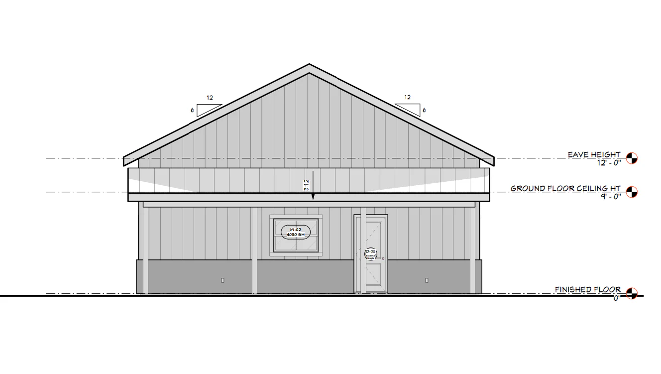 PL-60107 Iris Barndominium House Plan - Image 5