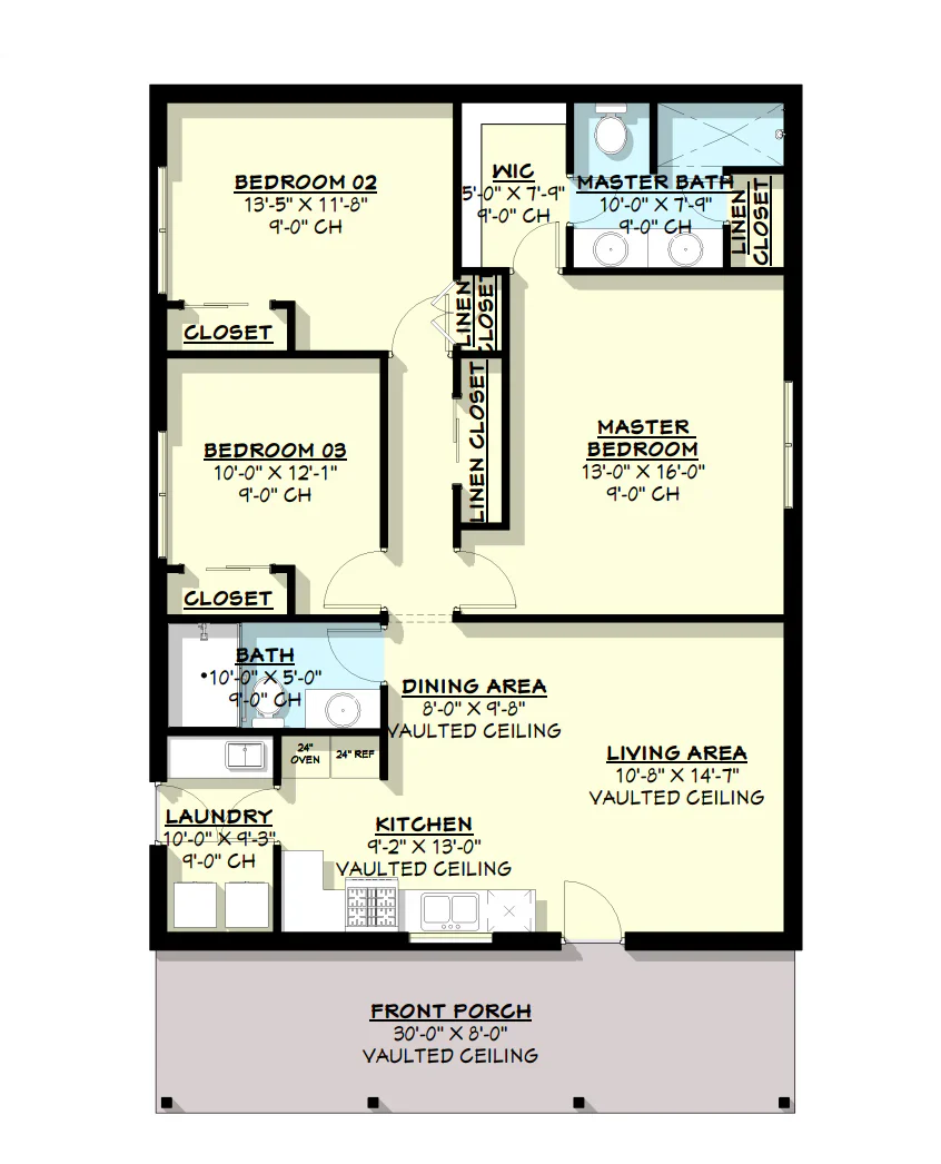 PL-60107 Iris Barndominium House Plan - Image 7
