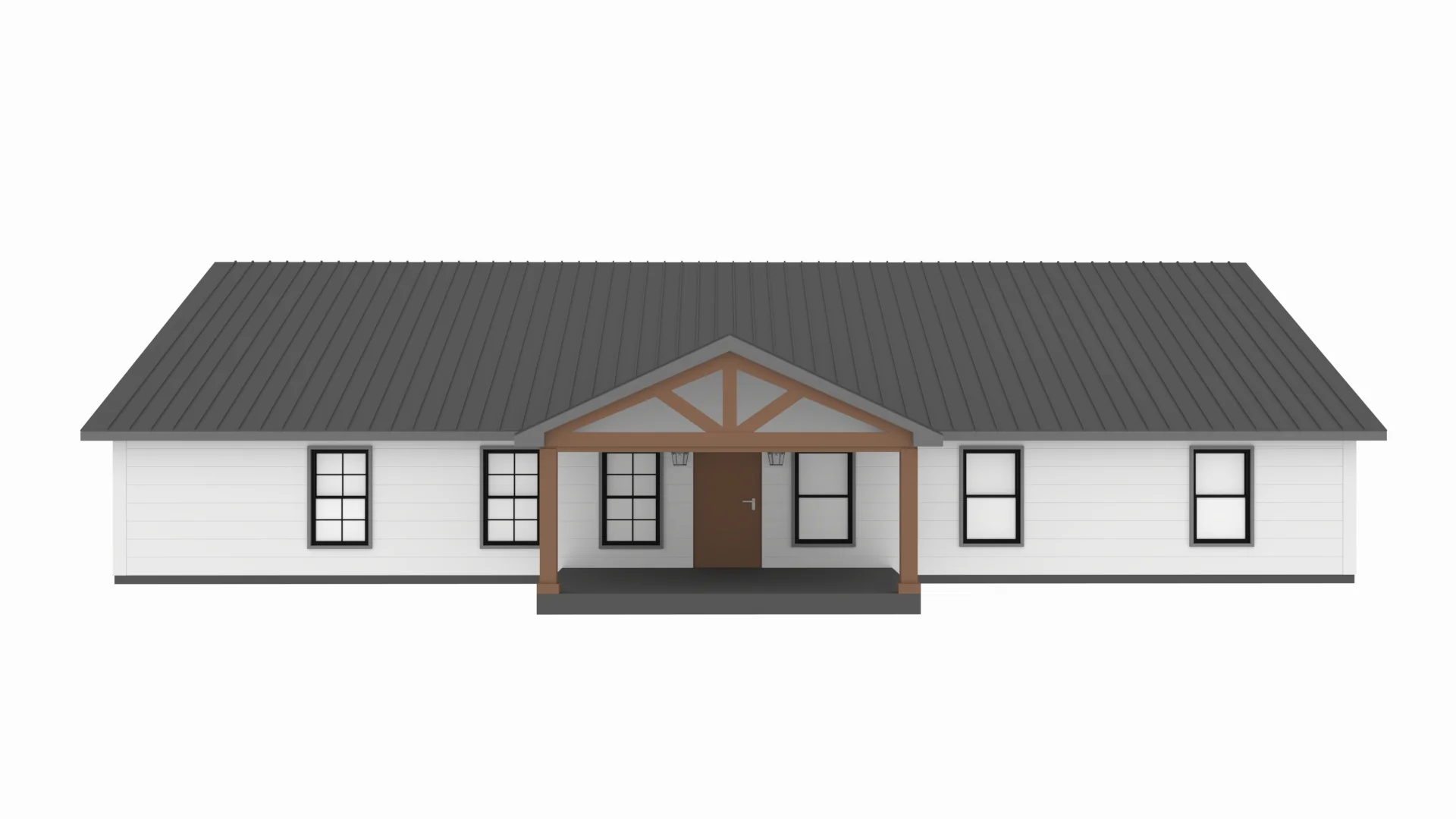 PL-60703 Sparrow Barndominium House Plan - Image 3