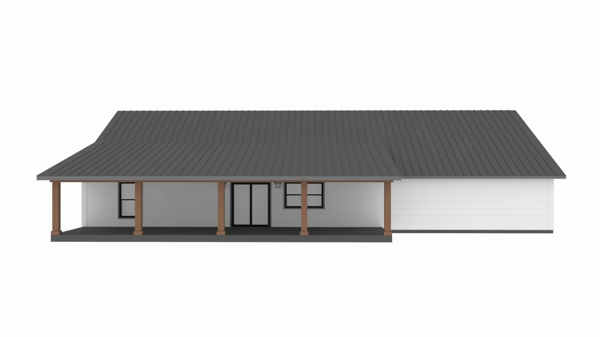 PL-60703 Sparrow Barndominium House Plan - Image 6