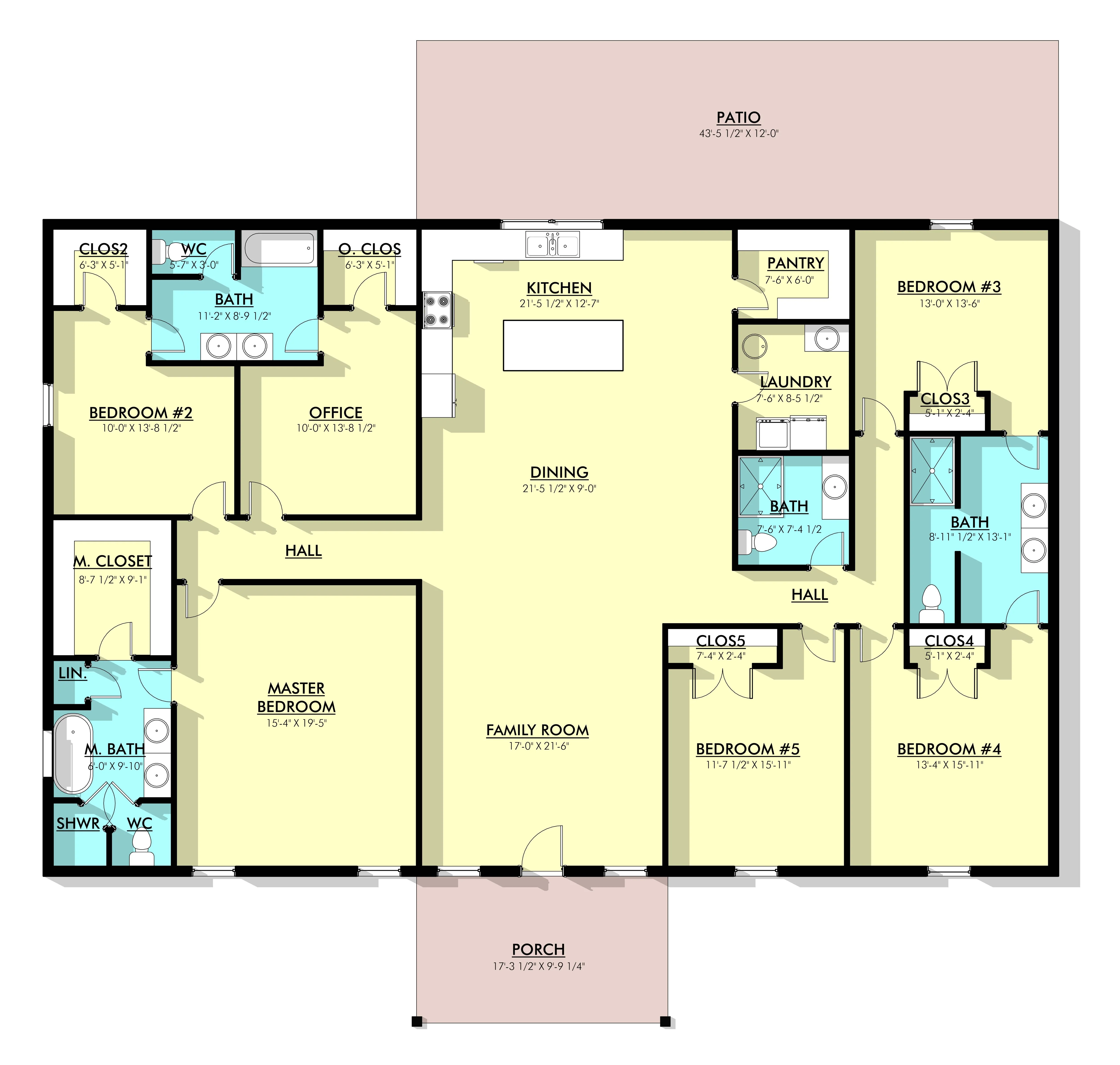 PL-60703 Sparrow Barndominium House Plan - Image 8