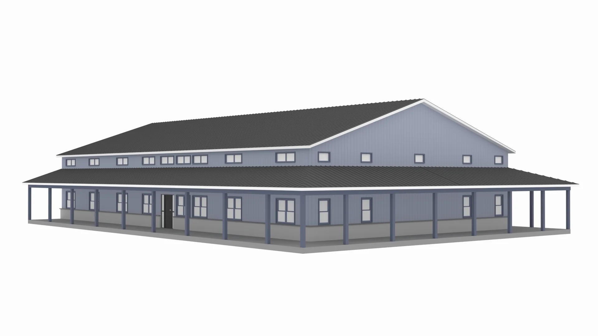 PL-60707-K Kessler Barndominium House Plan - Image 13