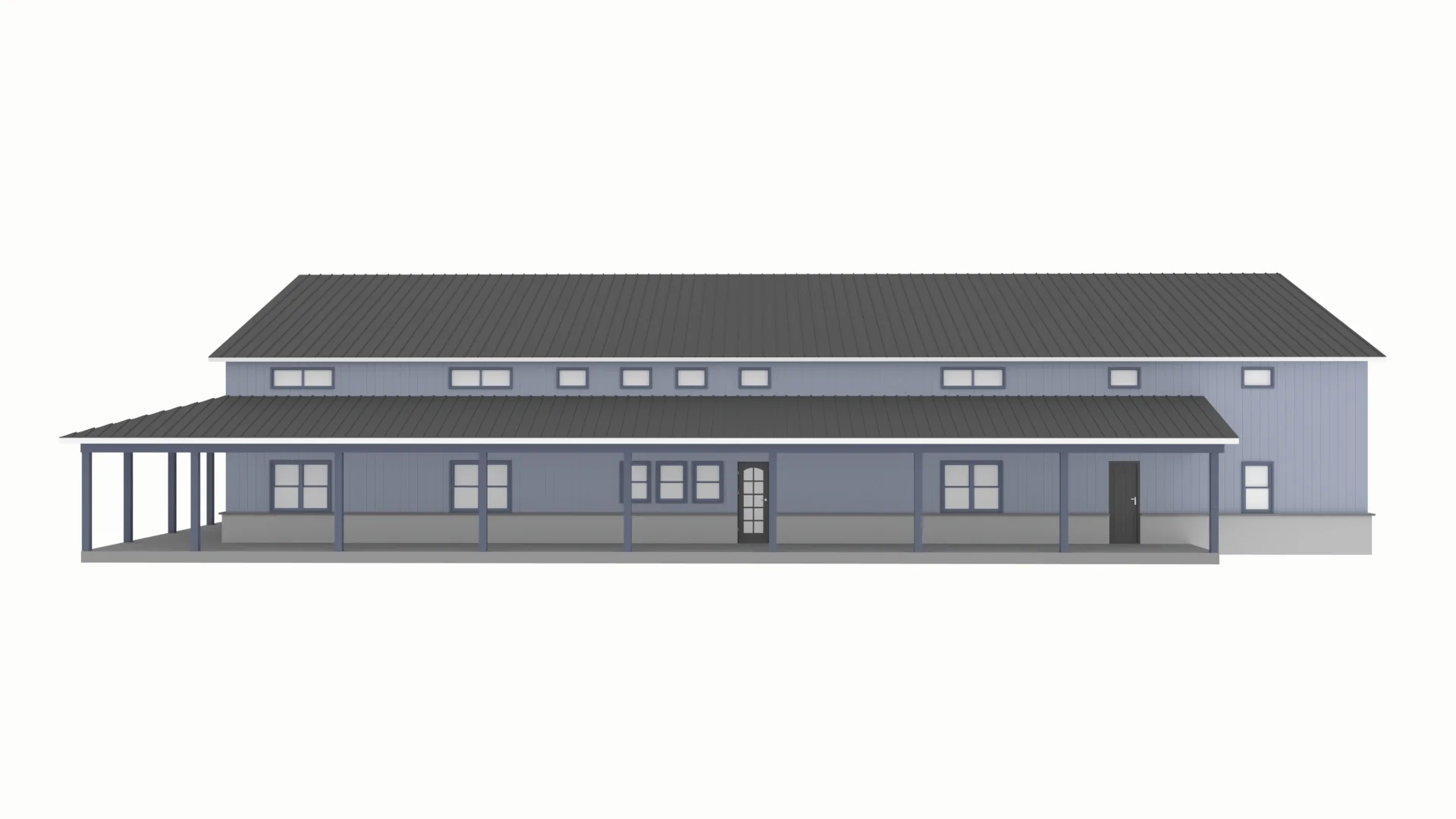 PL-60707-K Kessler Barndominium House Plan - Image 14