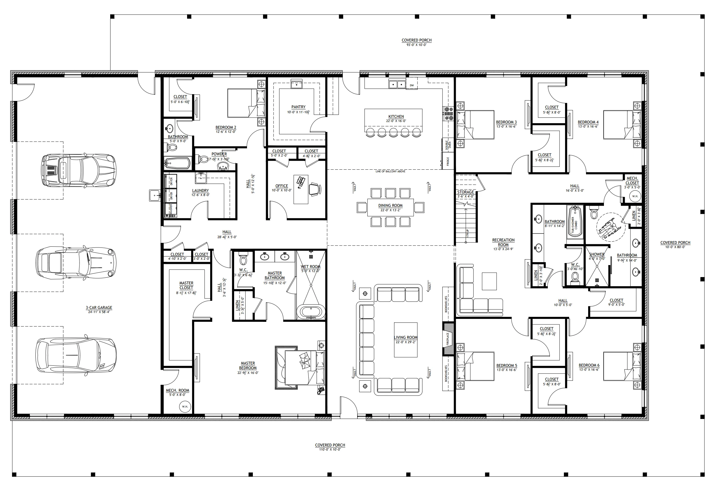 PL-60707-K Kessler Barndominium House Plan - Image 18