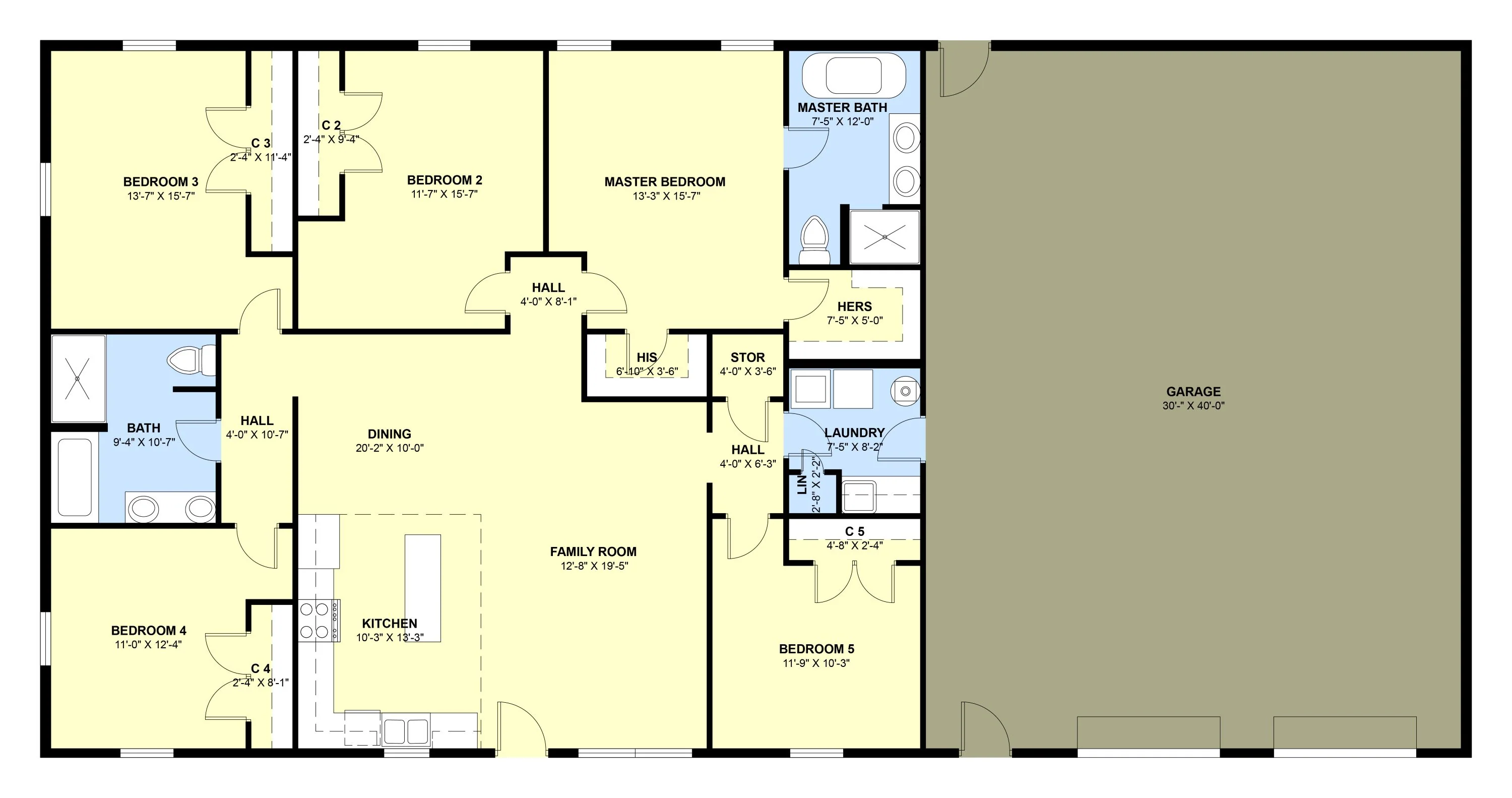 PL-61002 Penny Barndominium House Plan - Image 8