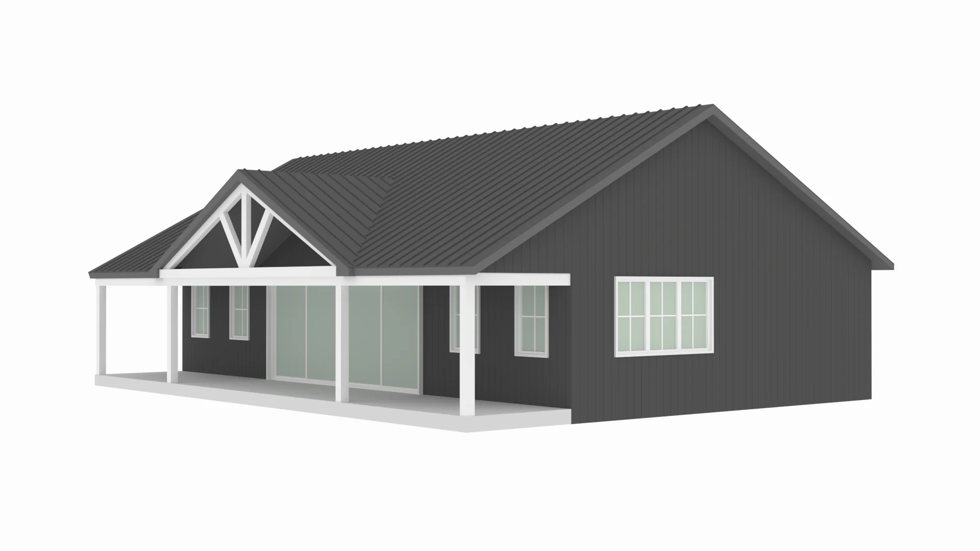 PL-61101-C Casey Barndominium House Plan - Image 12