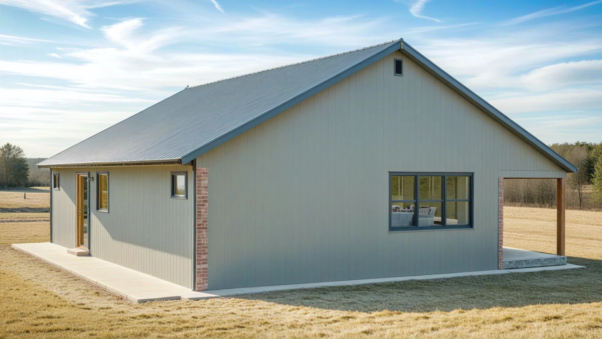 PL-61101-C Casey Barndominium House Plan - Image 4